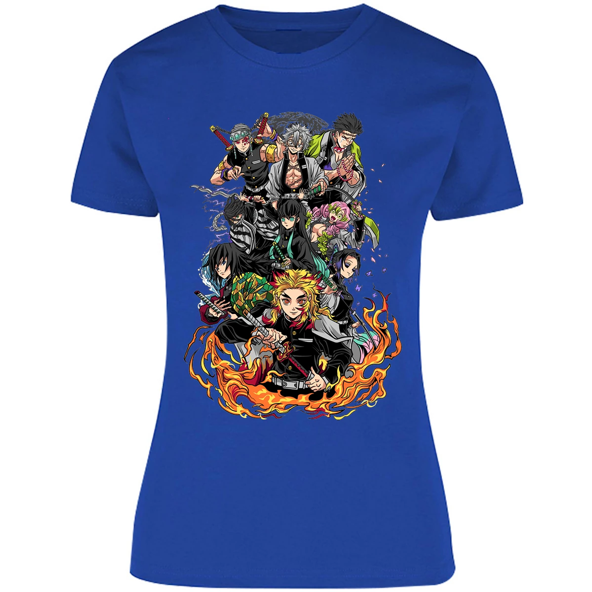 Blusa Demon Slayer Pilares Kimetsu Blusa para Mujer 12