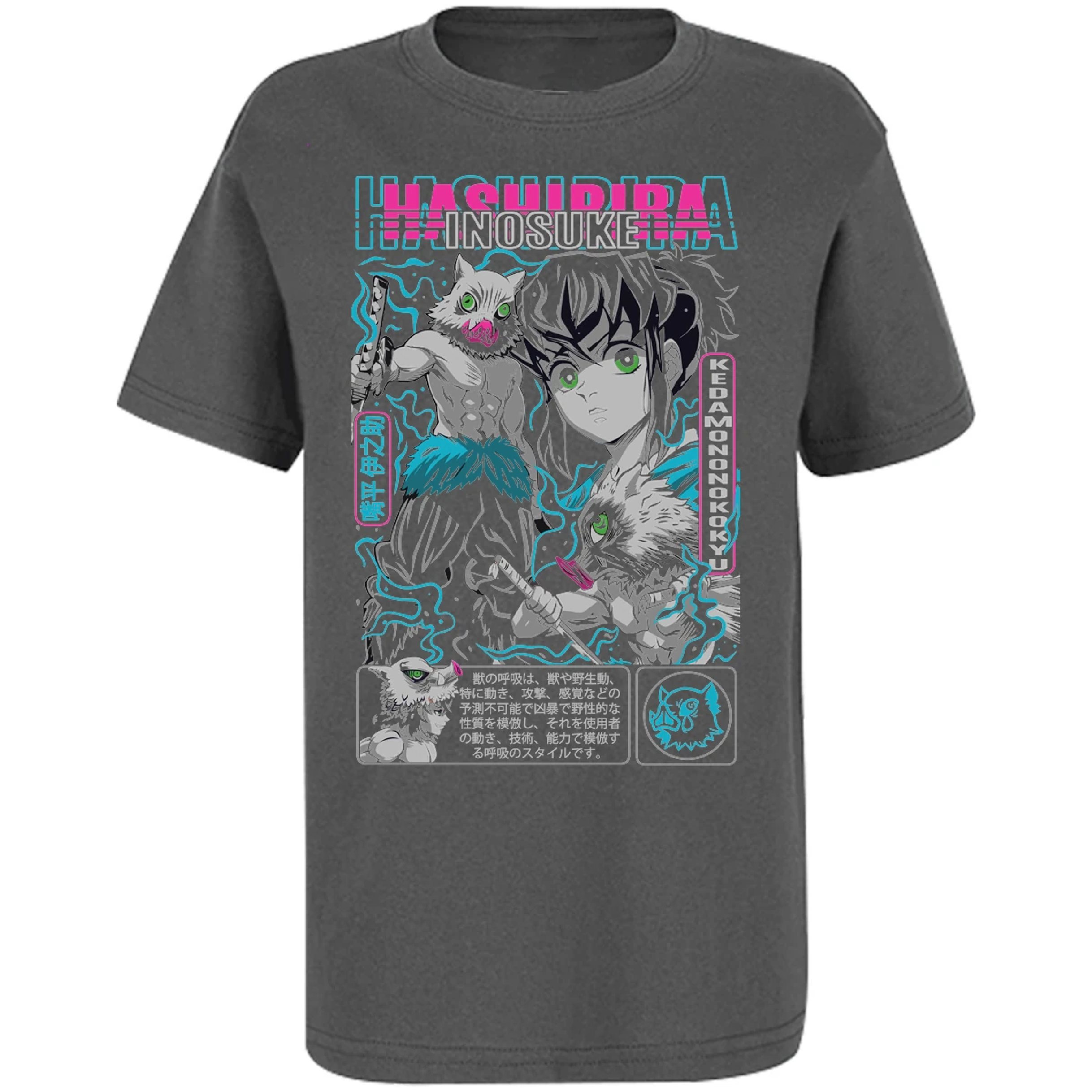 Playera Demon Slayer Inosuke para Niño 3