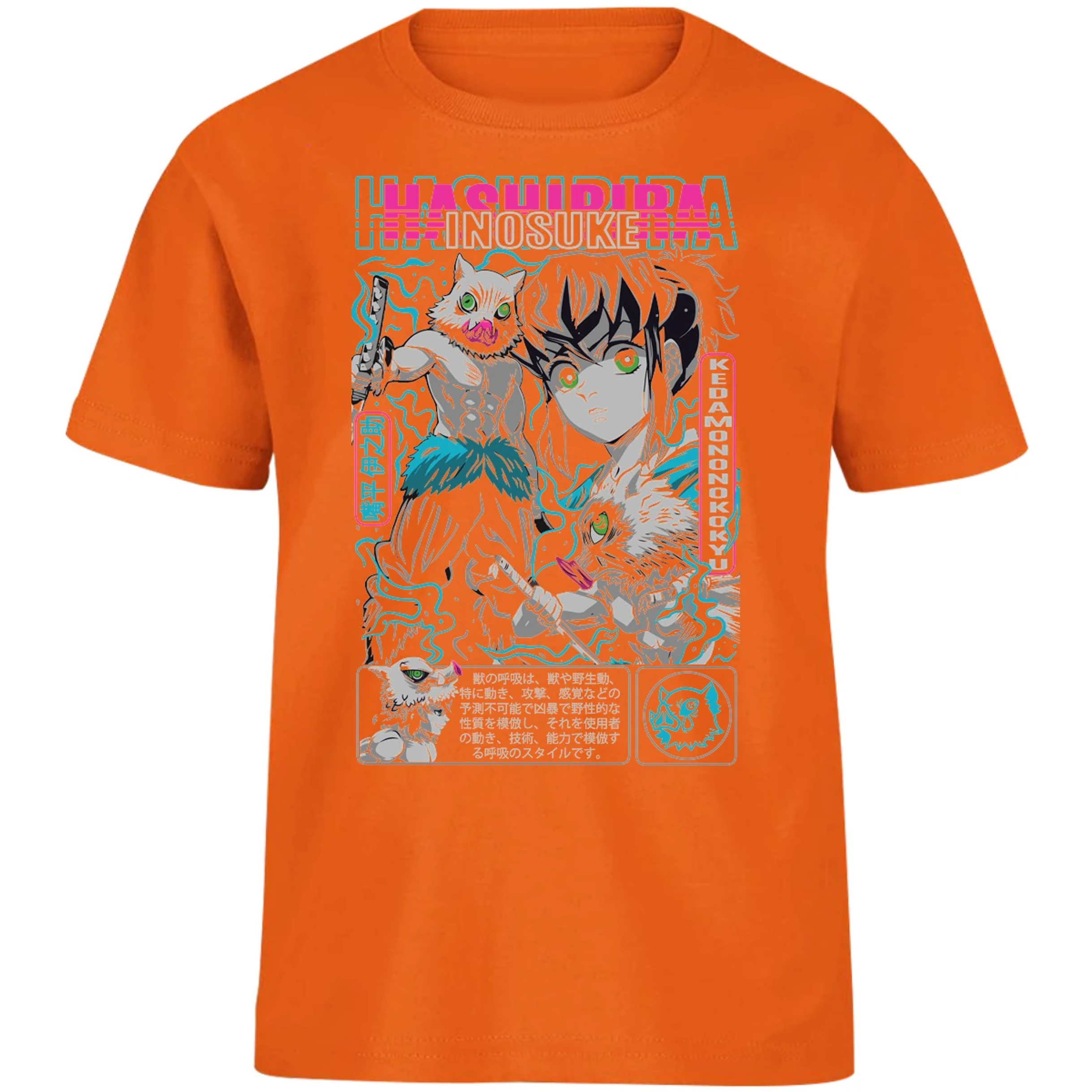 Playera Demon Slayer Inosuke para Niño 4