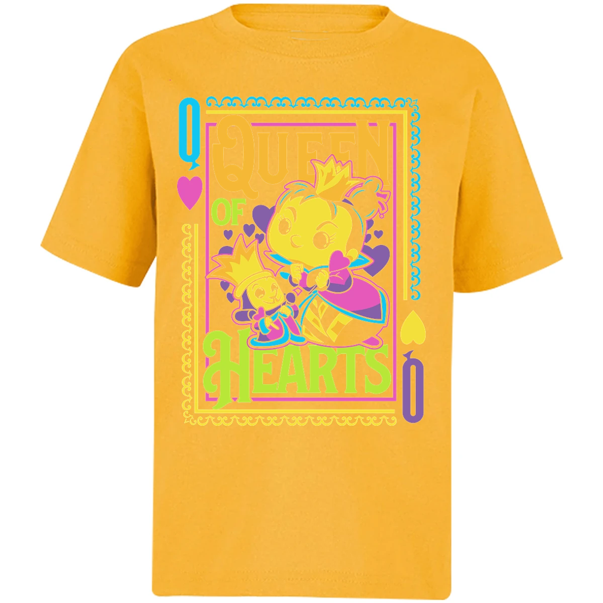 Playera Disney Queen Hearts Funko para Niño 16