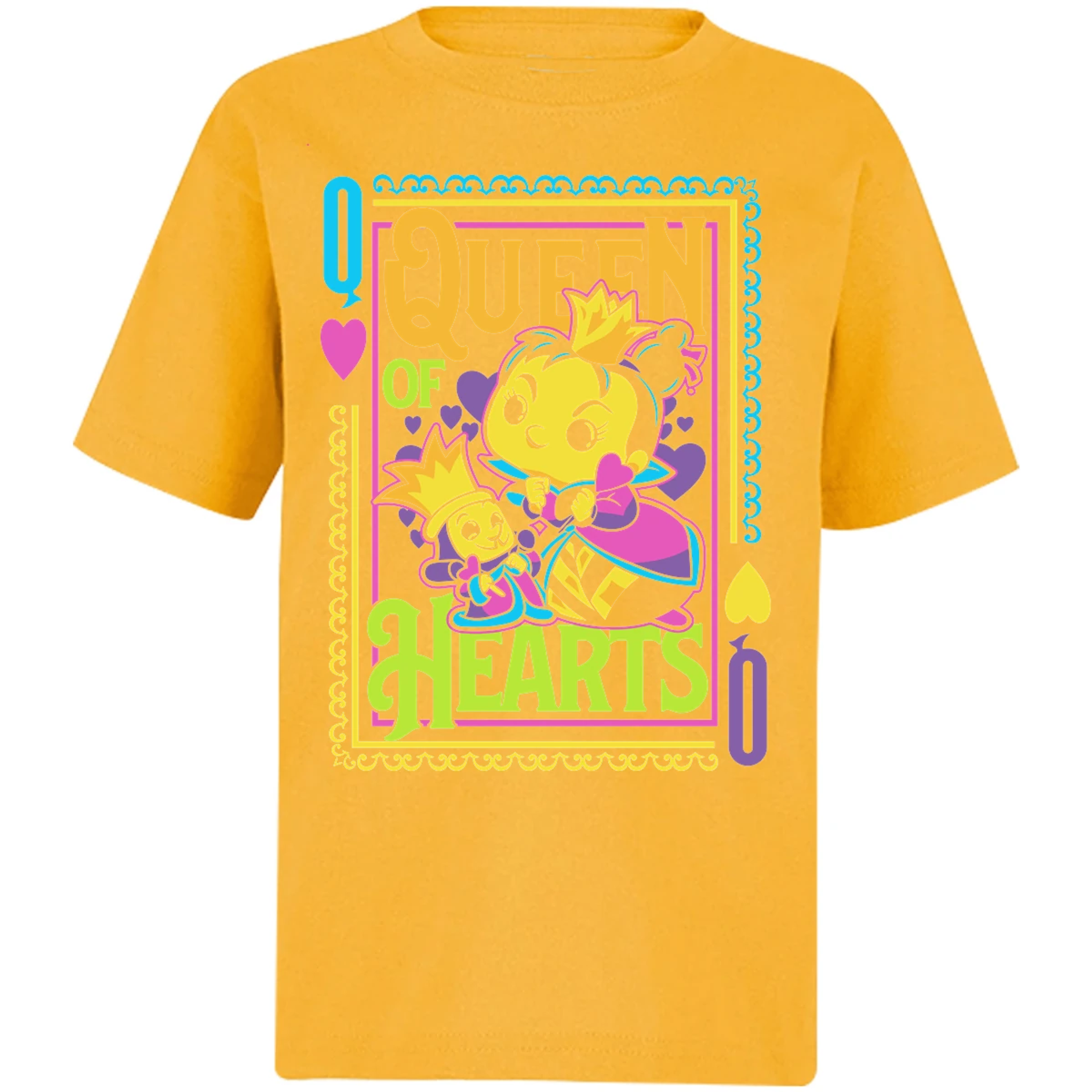 Playera Disney Queen Hearts Funko para Niño 16