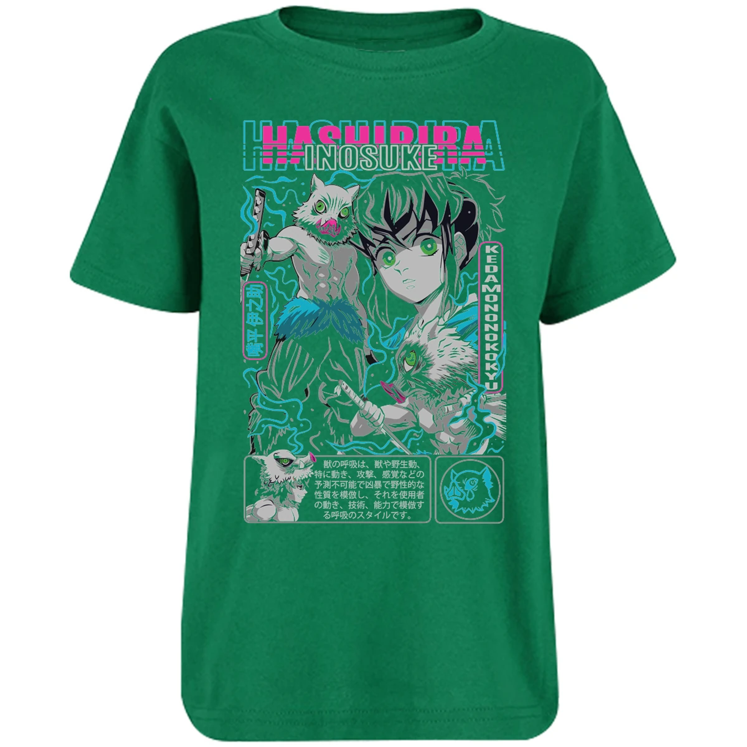 Playera Demon Slayer Inosuke para Niño 5