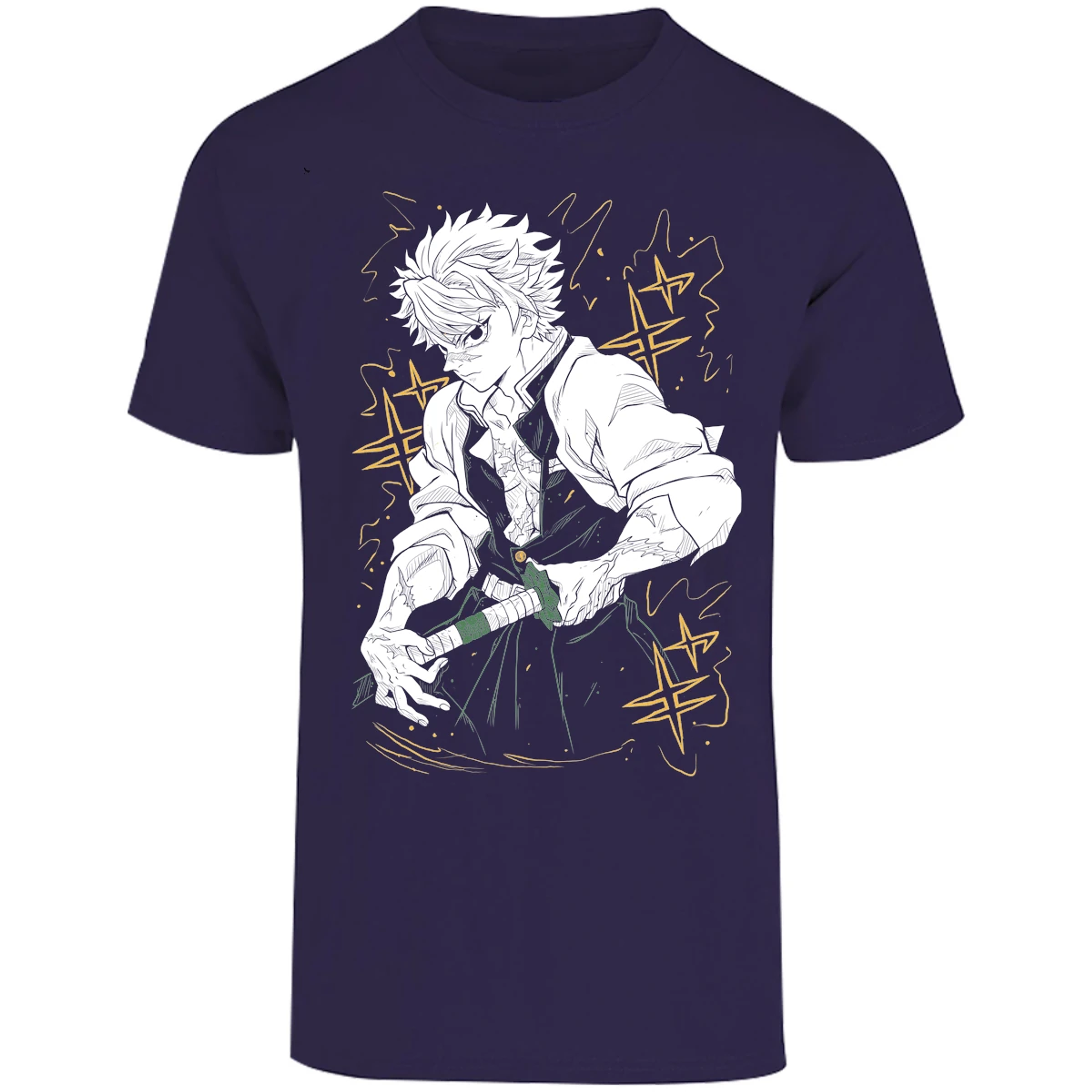 Playera Demon Slayer Sanemi Kny para Adulto 16