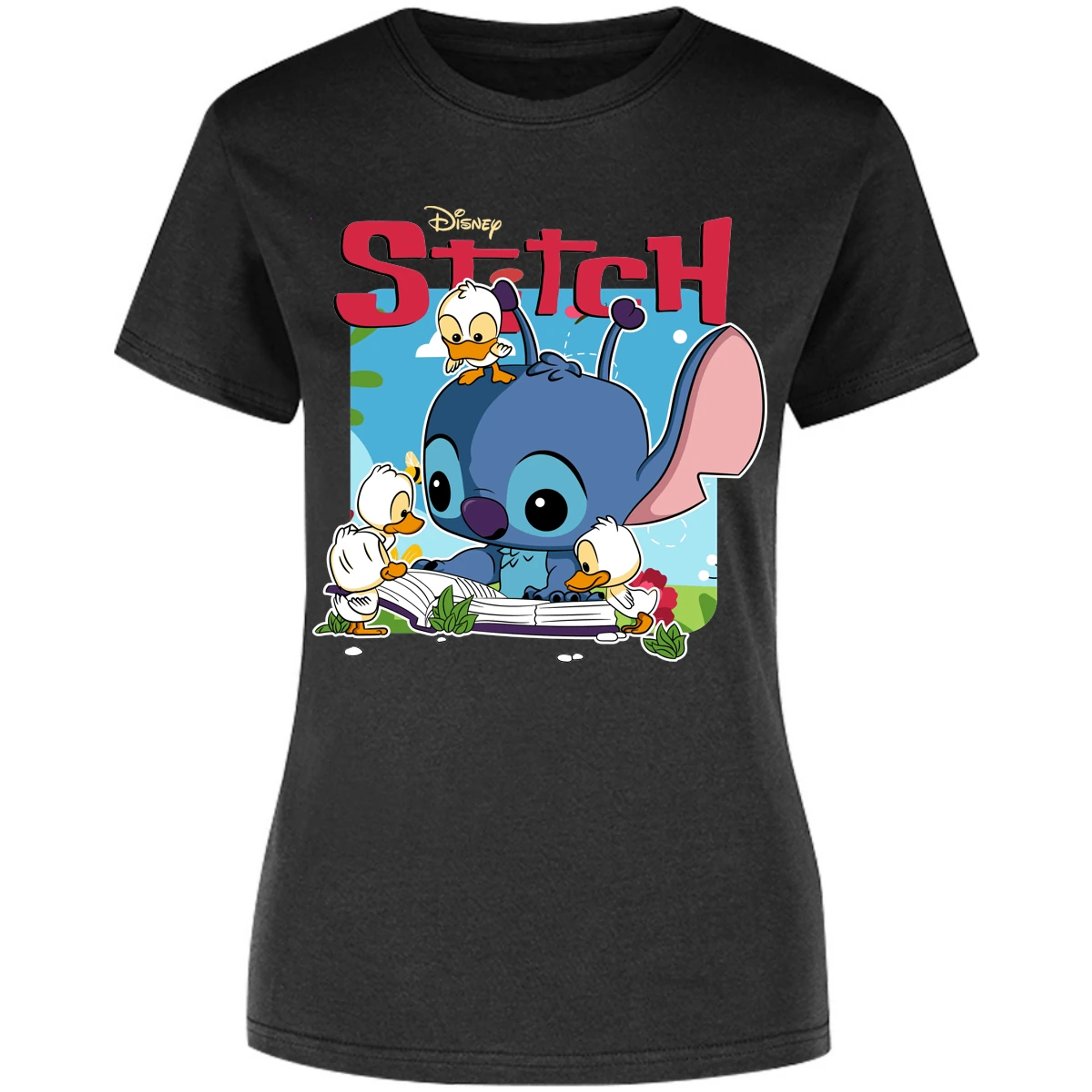 Blusa Es De Series Y Peliculas Stitch Patitos Funko Blusa para Mujer 6