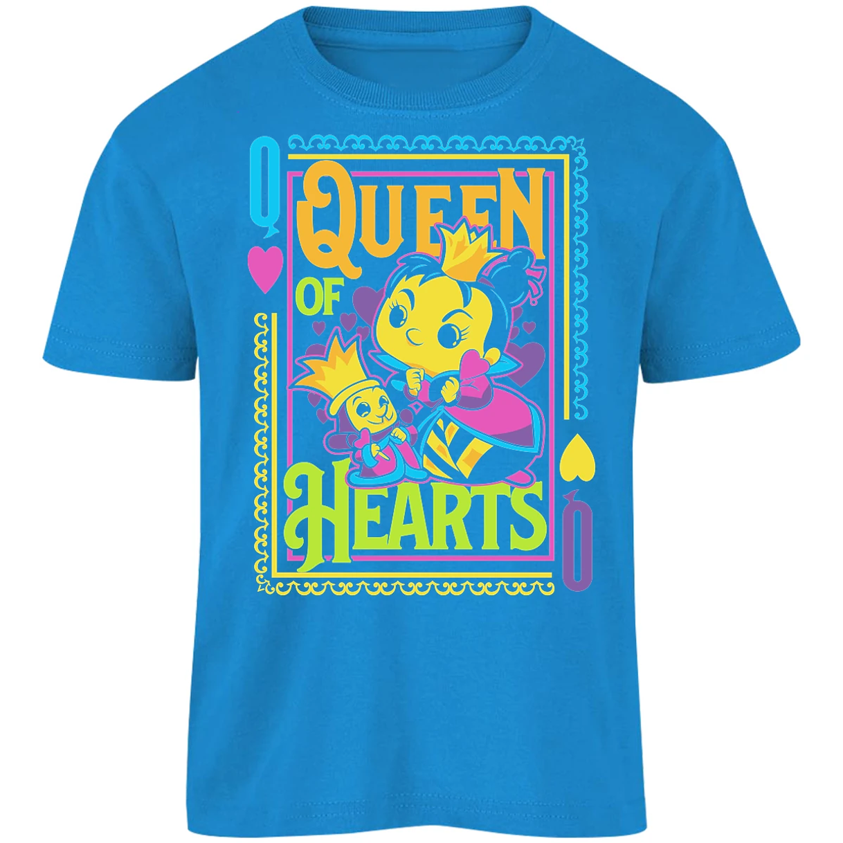 Playera Disney Queen Hearts Funko para Niño 14
