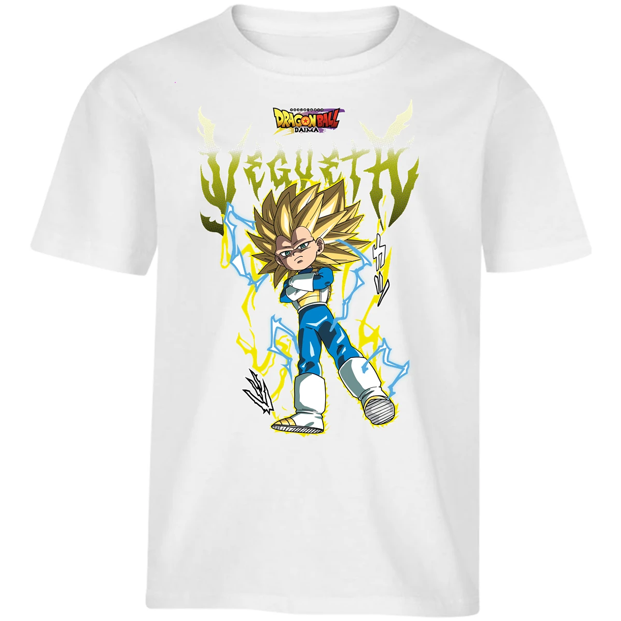 Playera Dragon Ball Vegeta Daima Ssj3 para Niño 11
