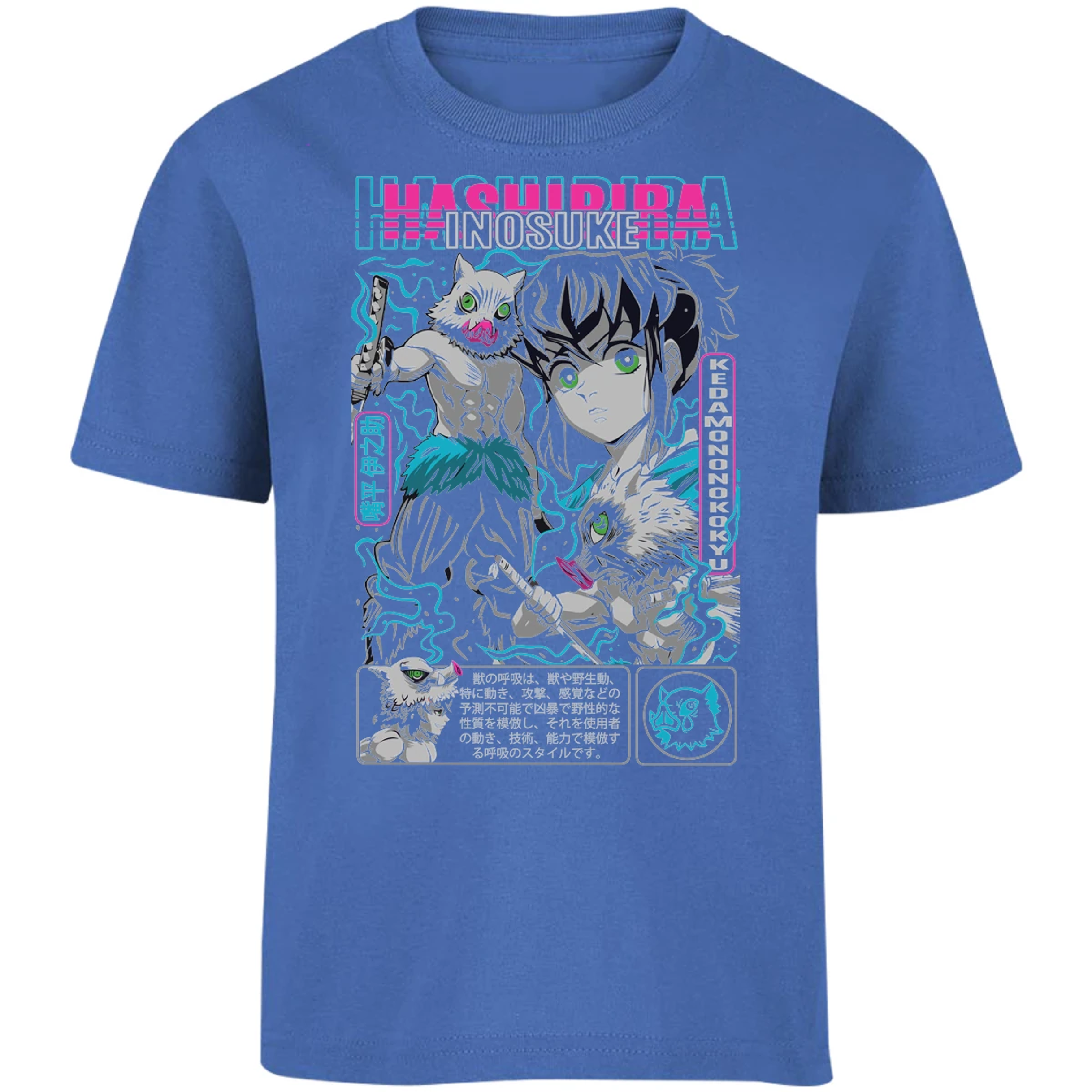 Playera Demon Slayer Inosuke para Niño 14