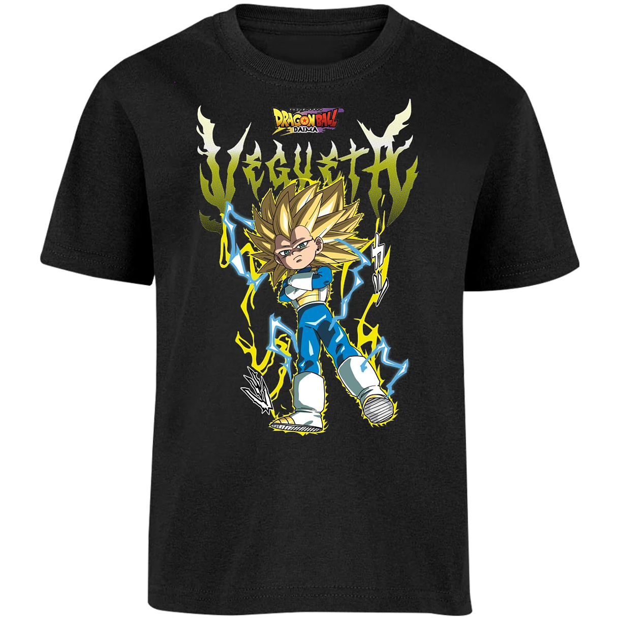 Playera Dragon Ball Vegeta Daima Ssj3 para Niño 9