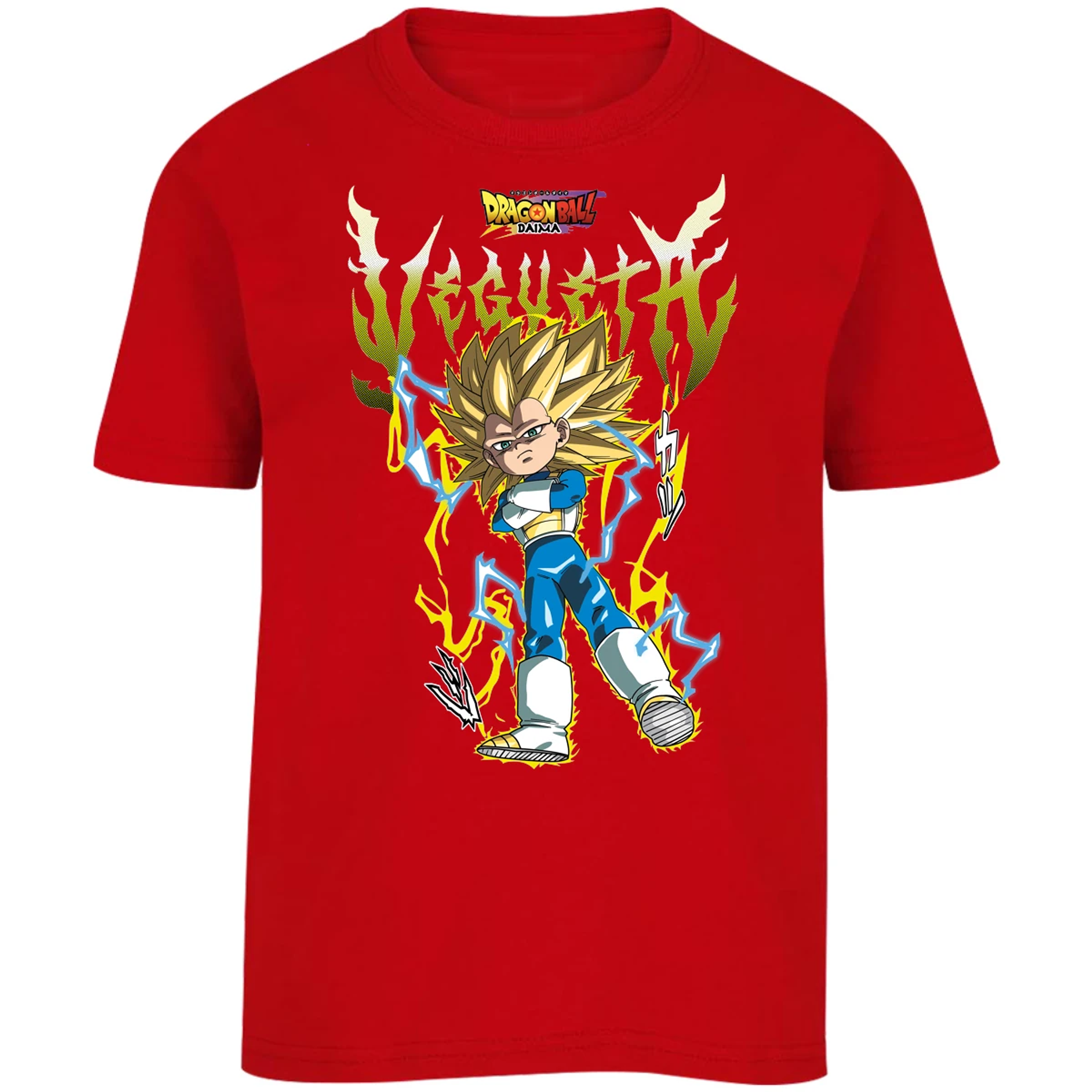 Playera Dragon Ball Vegeta Daima Ssj3 para Niño 8