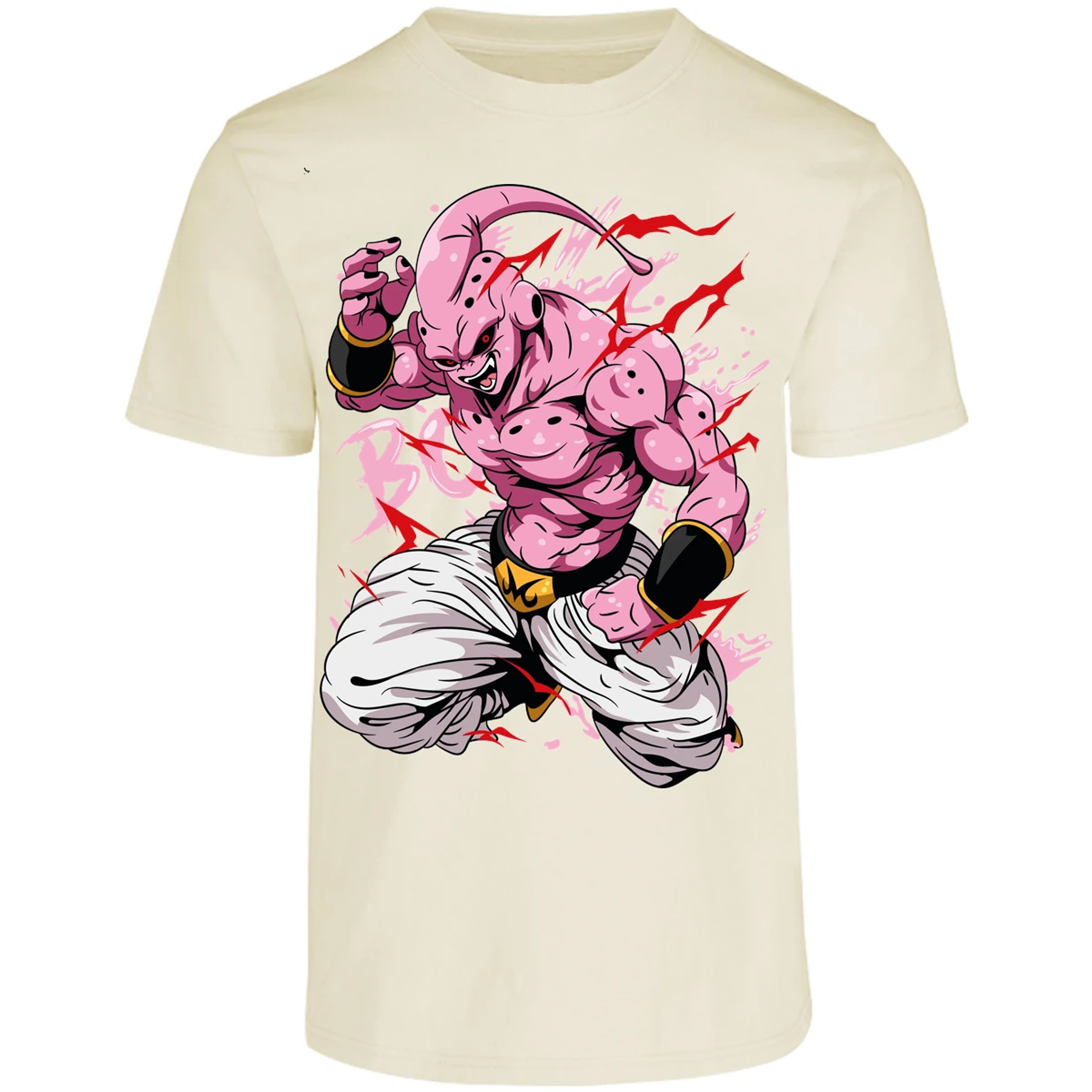 Playera Dragon Ball Diseo Majin Boo para Adulto 2
