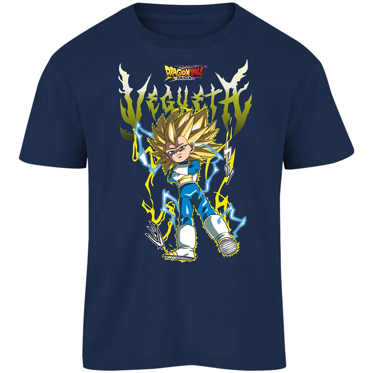 Playera Dragon Ball Vegeta Daima Ssj3 para Niño 1