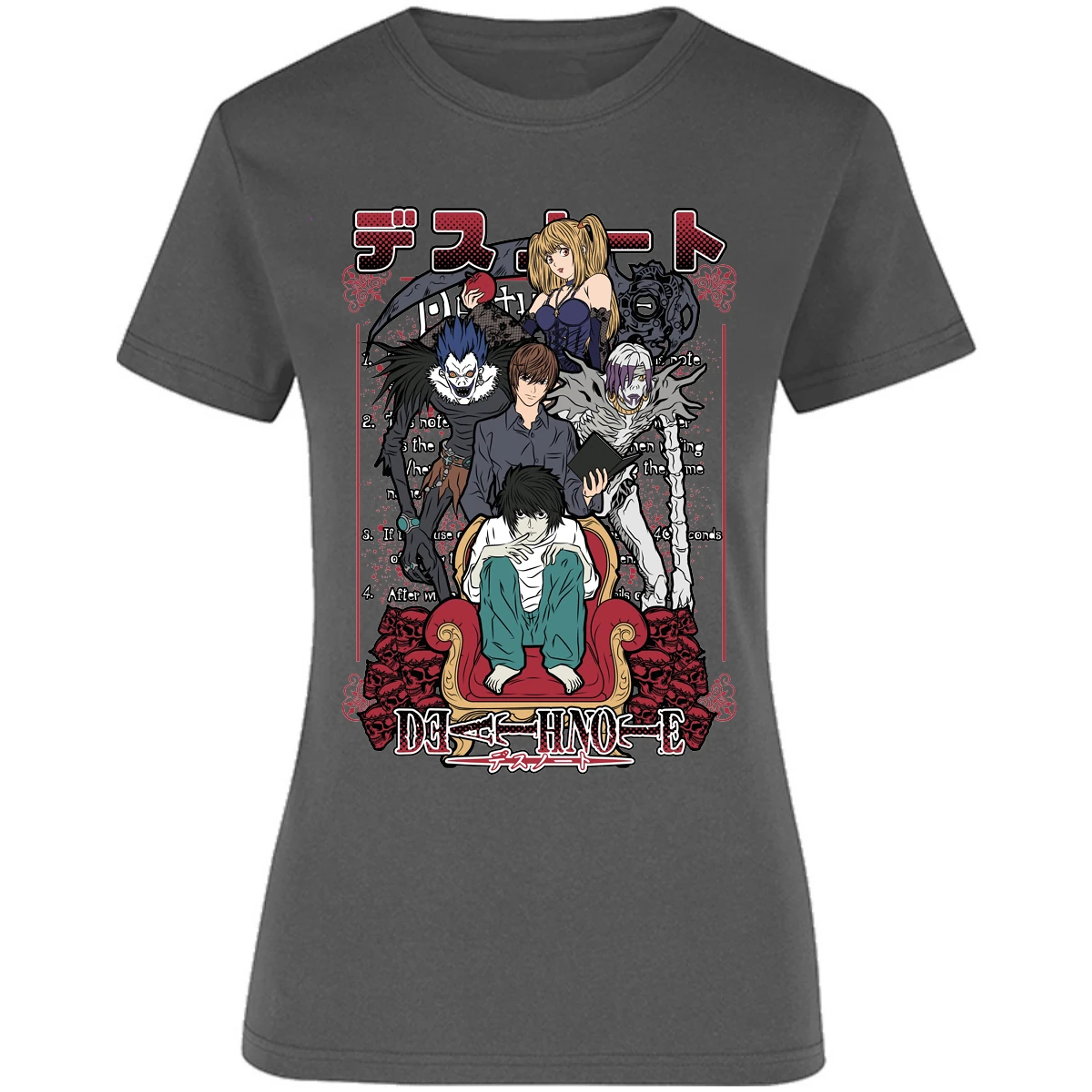 Blusa Dragon Ball Death Note Anime Blusa para Mujer 1
