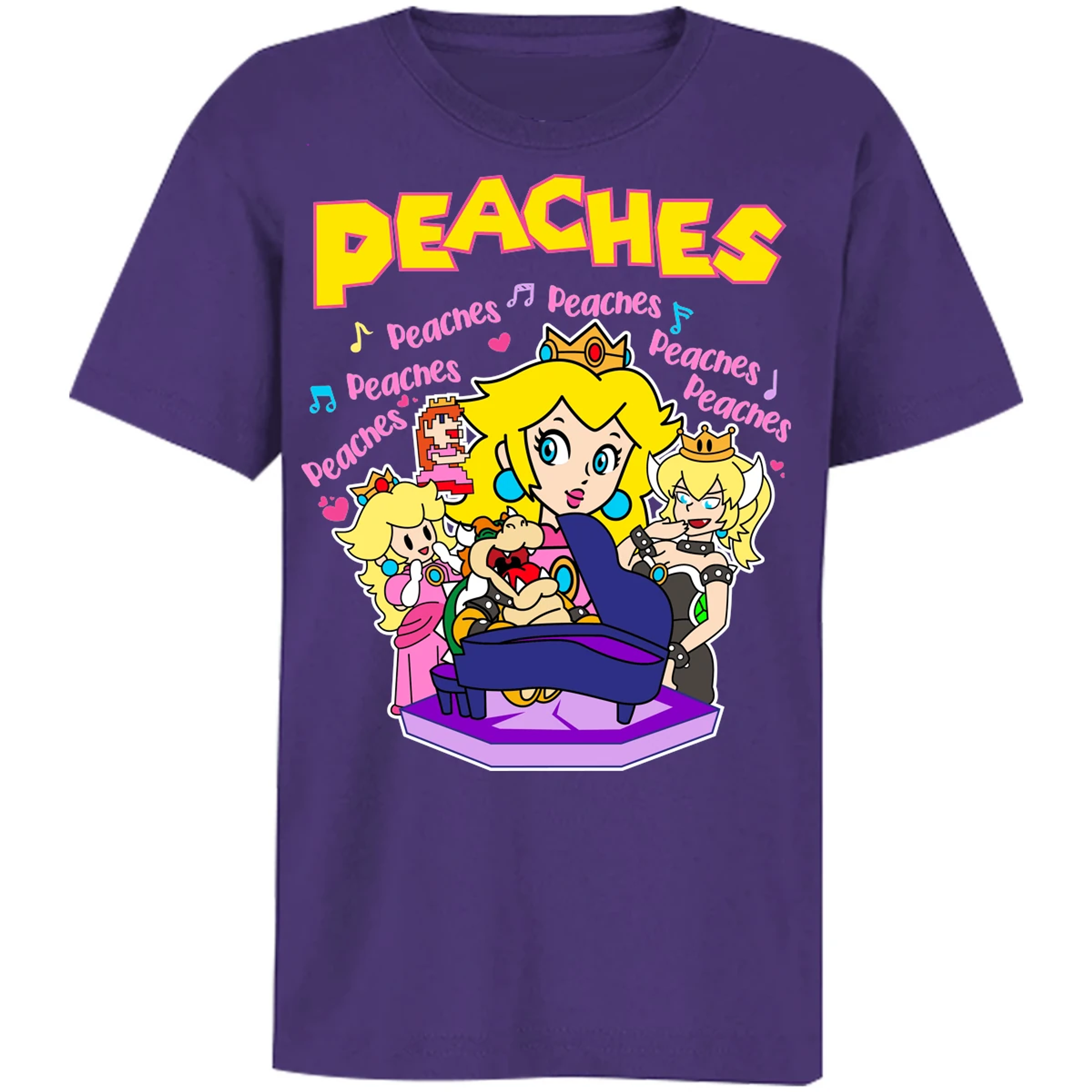 Playera Es De Series Y Peliculas Peaches Song para Niño 6