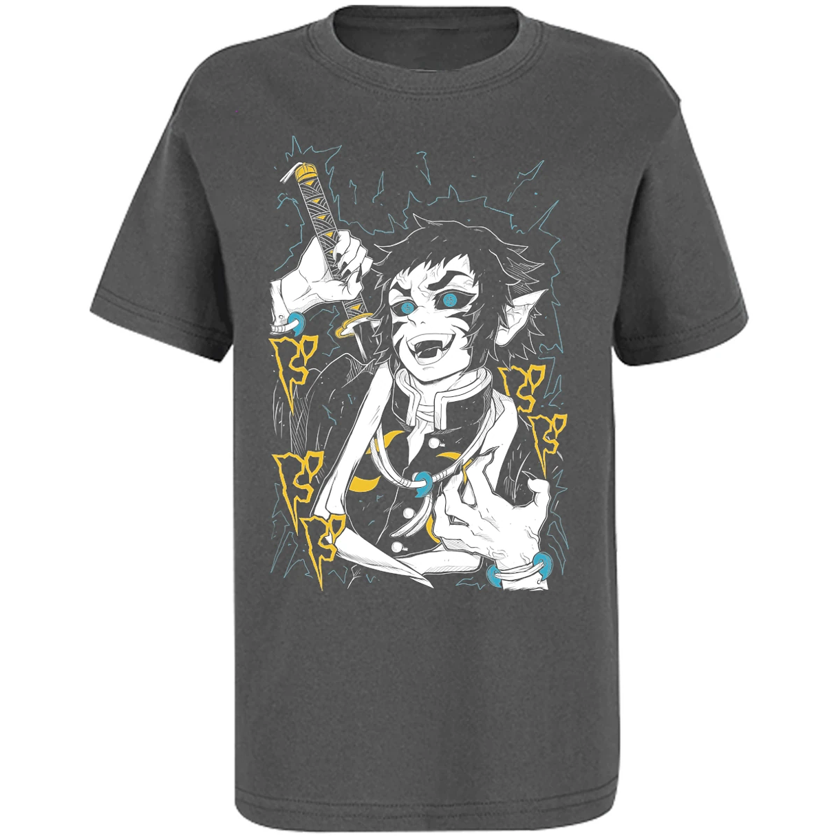 Playera Demon Slayer Kaigaku para Niño 8