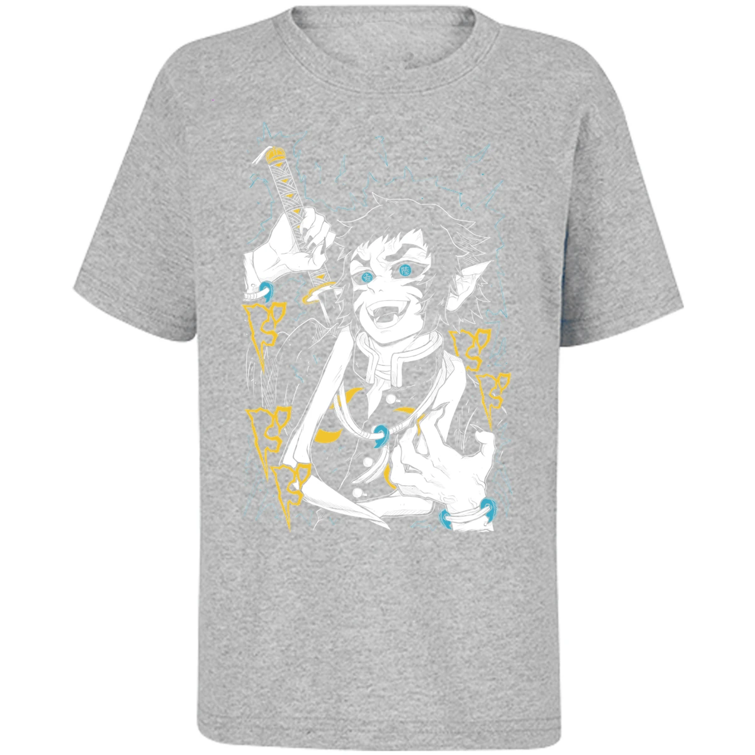 Playera Demon Slayer Kaigaku para Niño 11