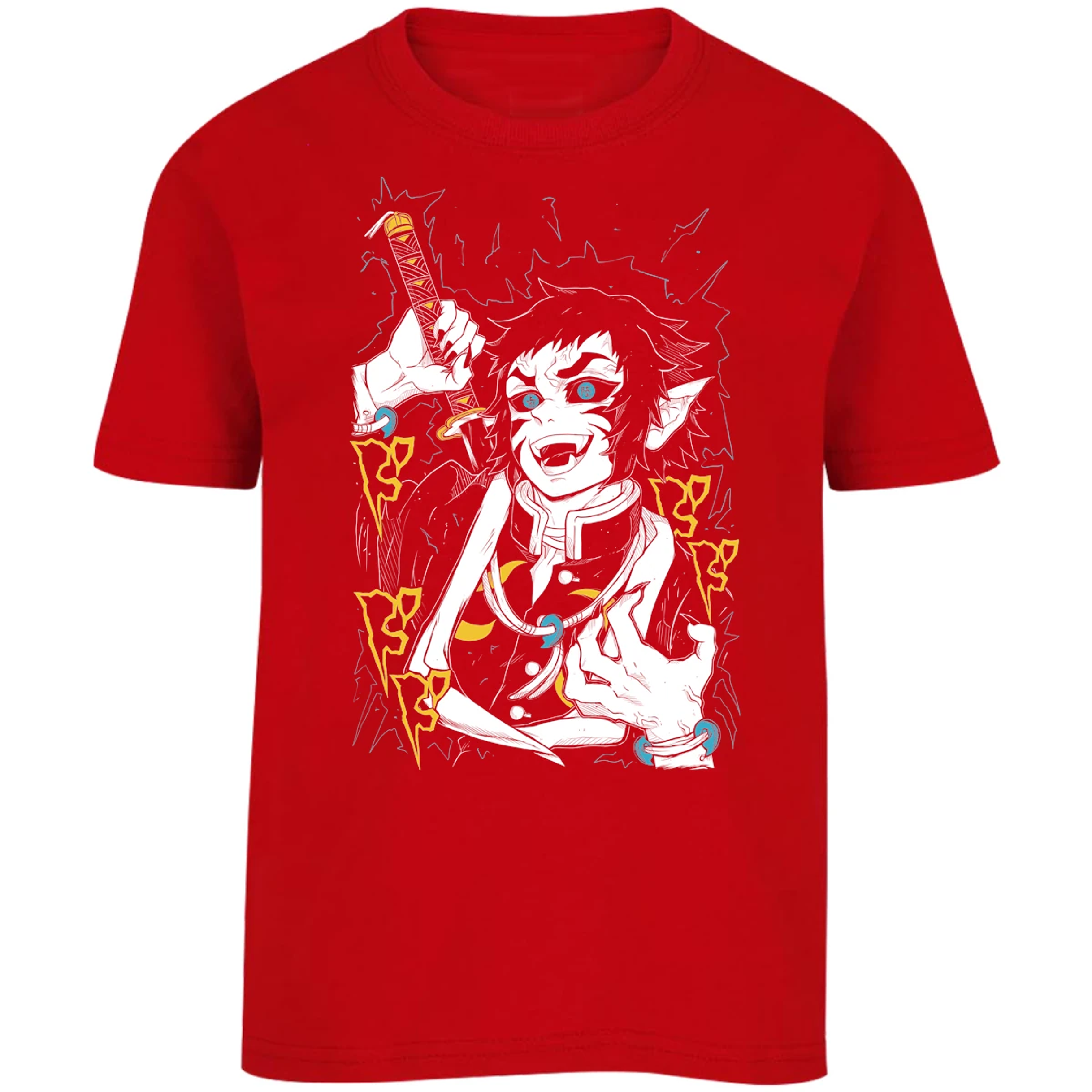 Playera Demon Slayer Kaigaku para Niño 15