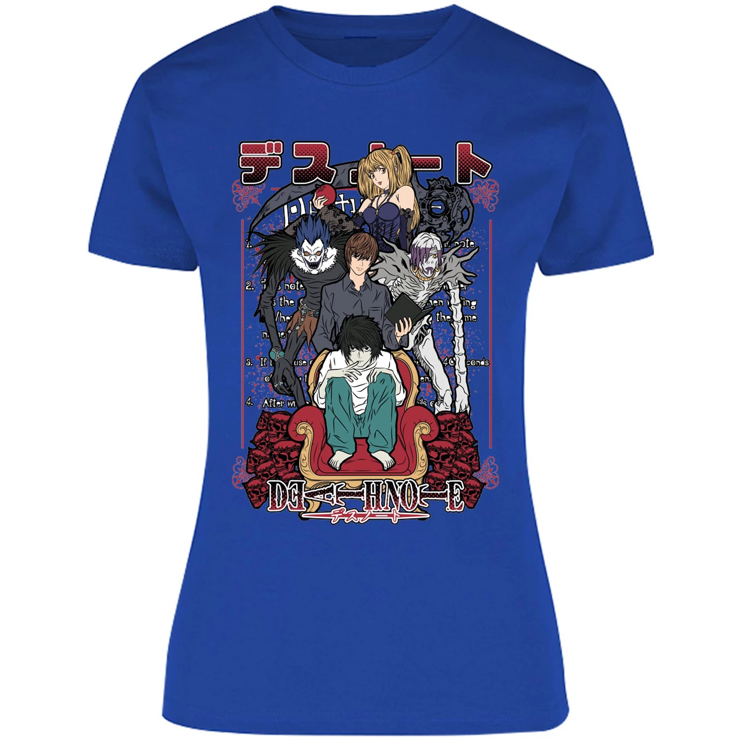 Blusa Dragon Ball Death Note Anime Blusa para Mujer 2