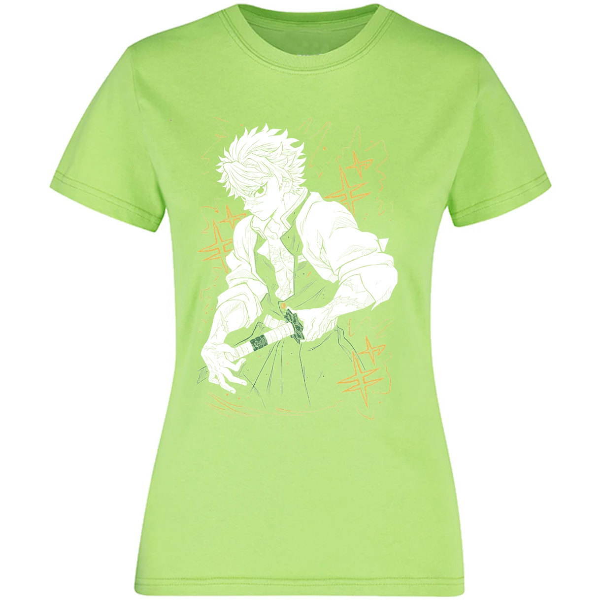 Blusa Demon Slayer Sanemi Kny Blusa para Mujer 7