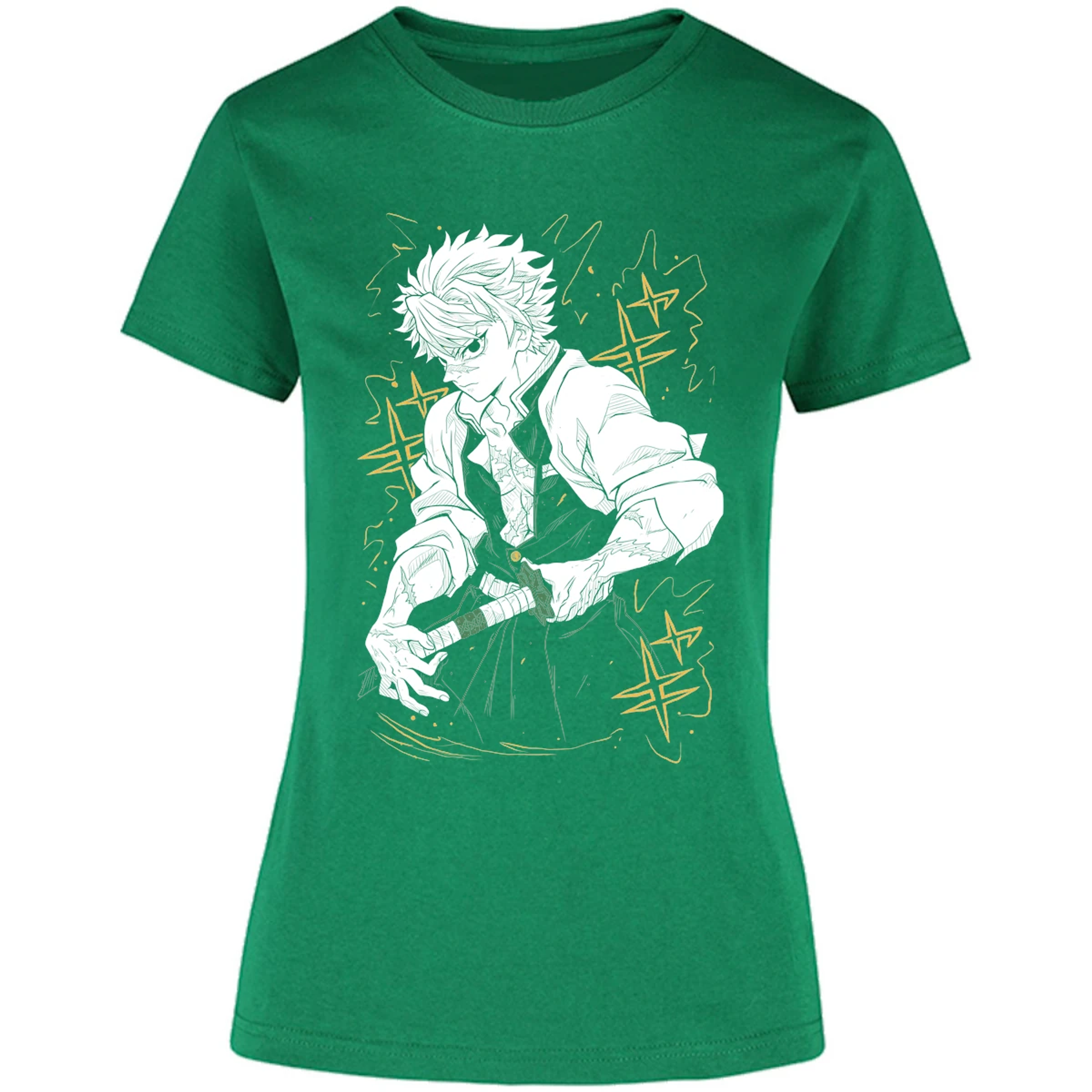 Blusa Demon Slayer Sanemi Kny Blusa para Mujer 4