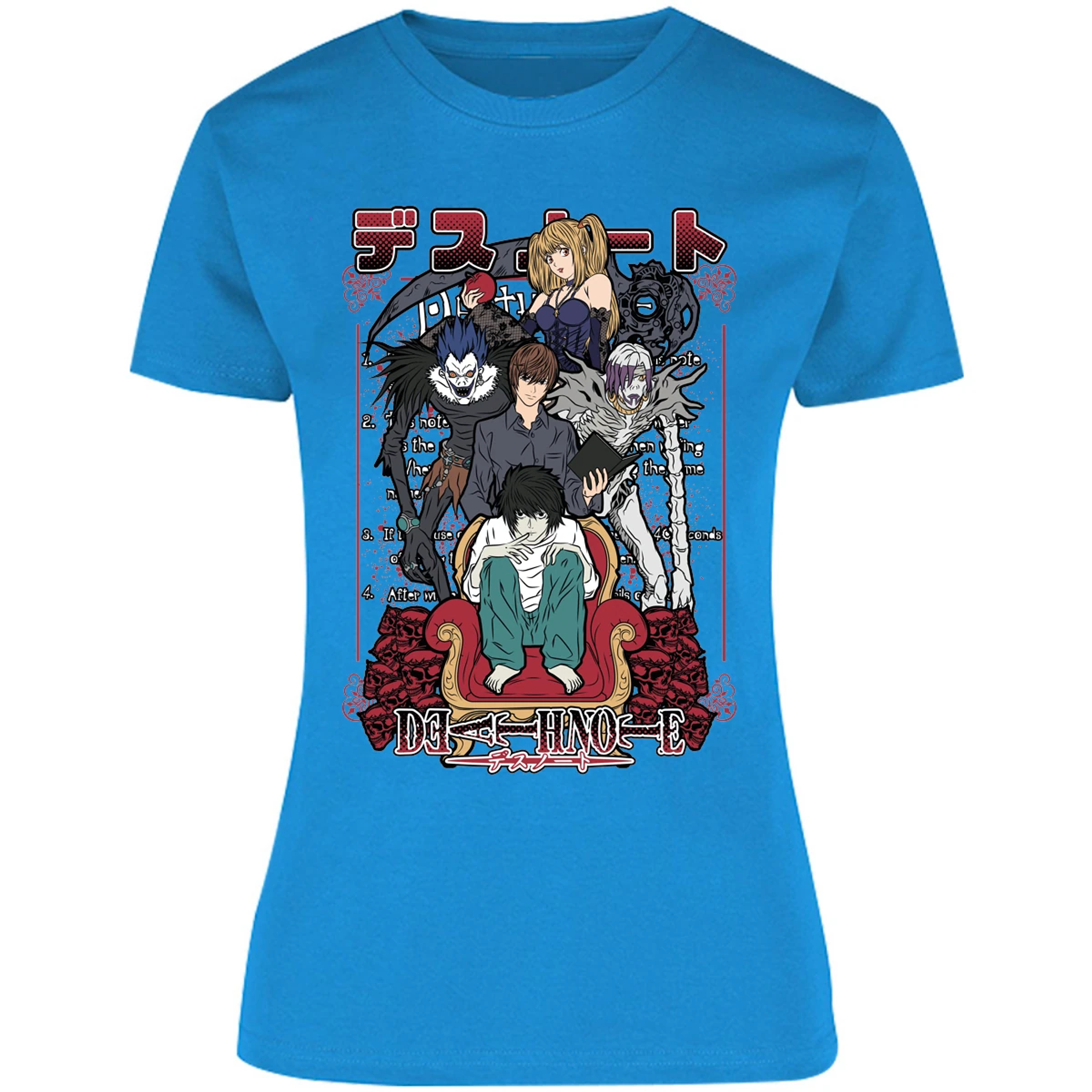 Blusa Dragon Ball Death Note Anime Blusa para Mujer 13