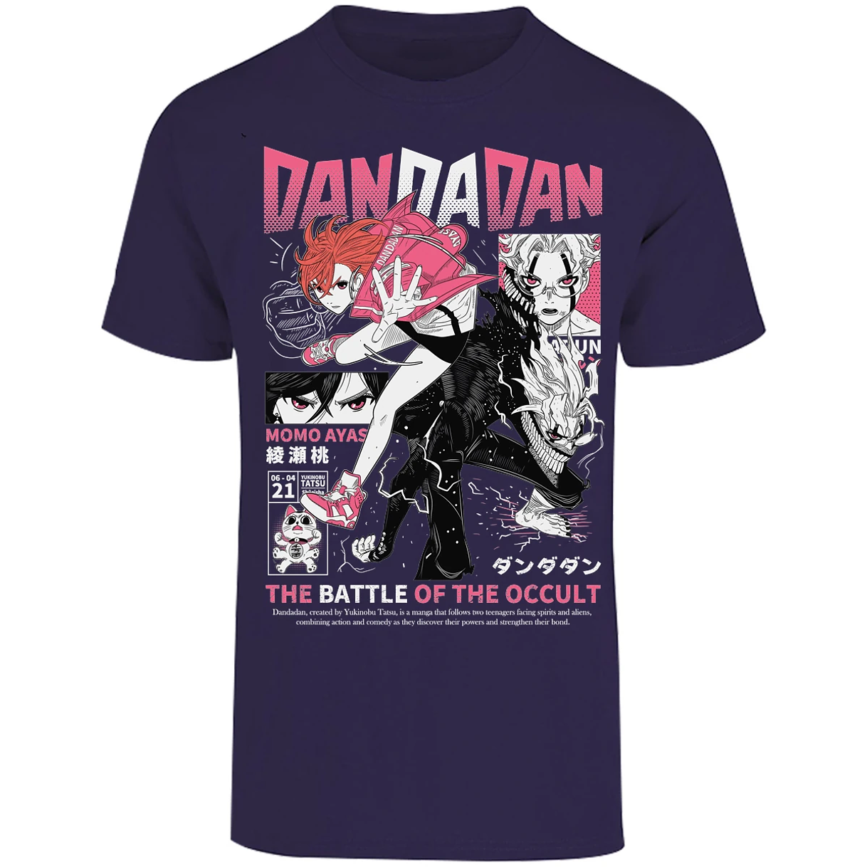 Playera Dandadan Dandadan Momo para Adulto 17