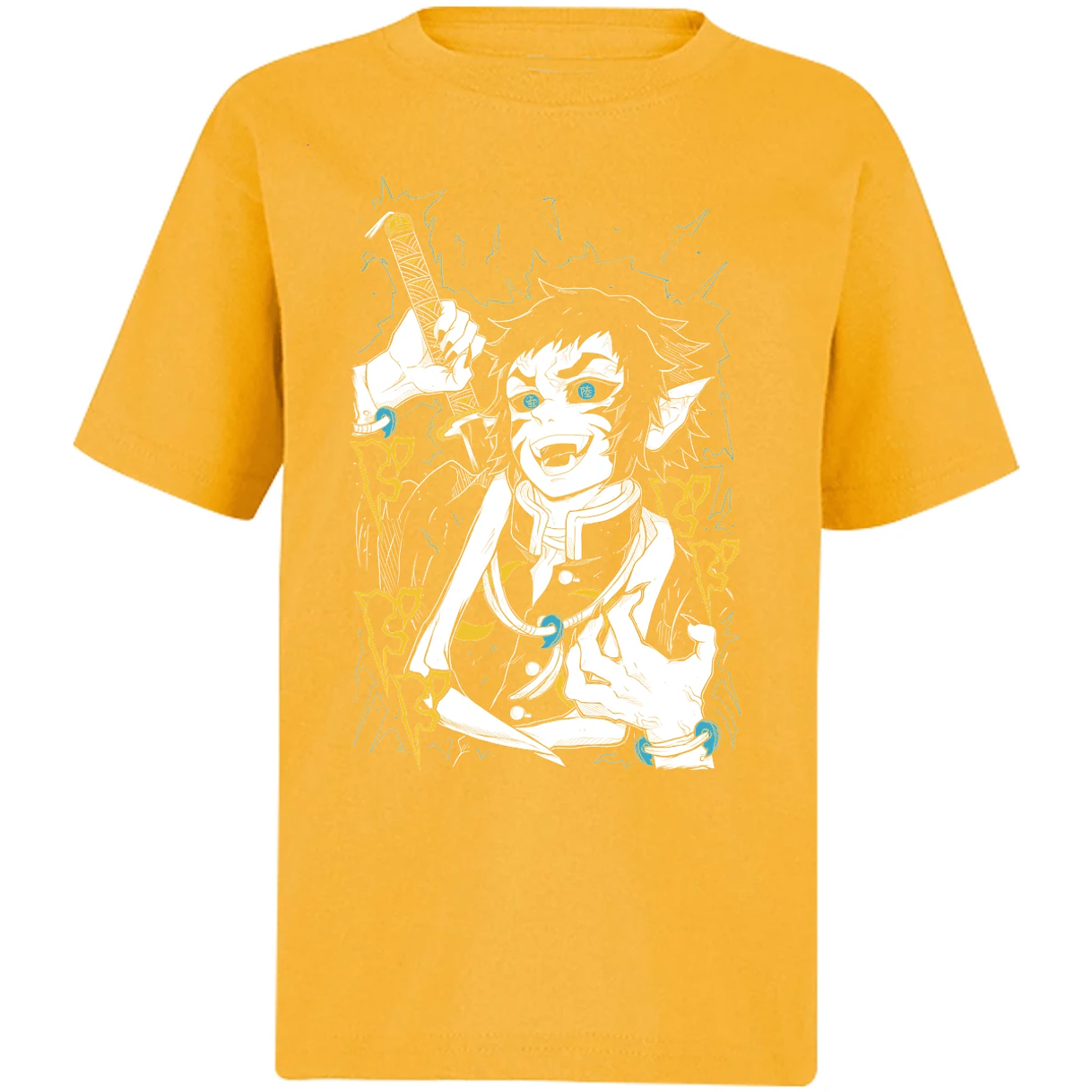 Playera Demon Slayer Kaigaku para Niño 12