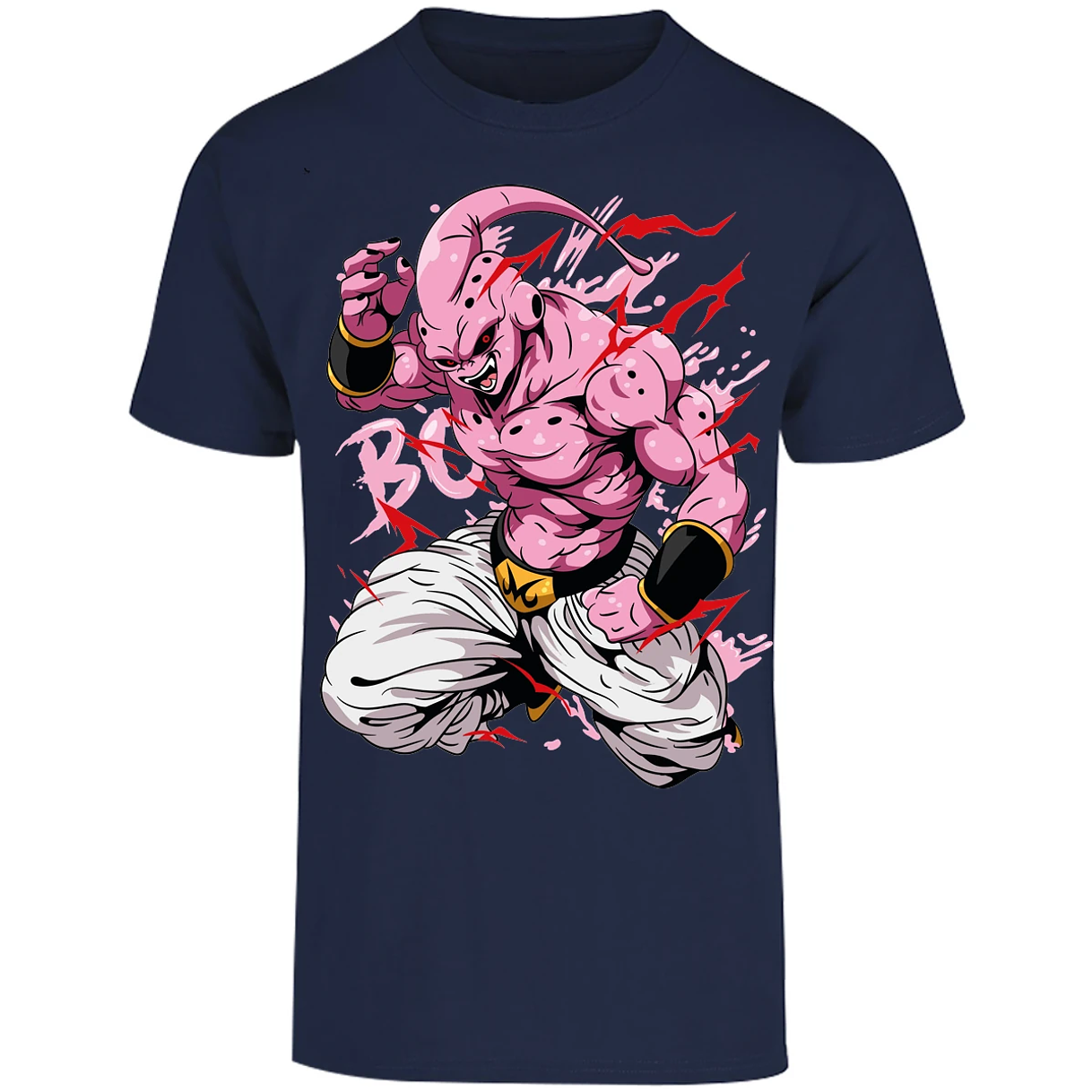 Playera Dragon Ball Diseo Majin Boo para Adulto 4