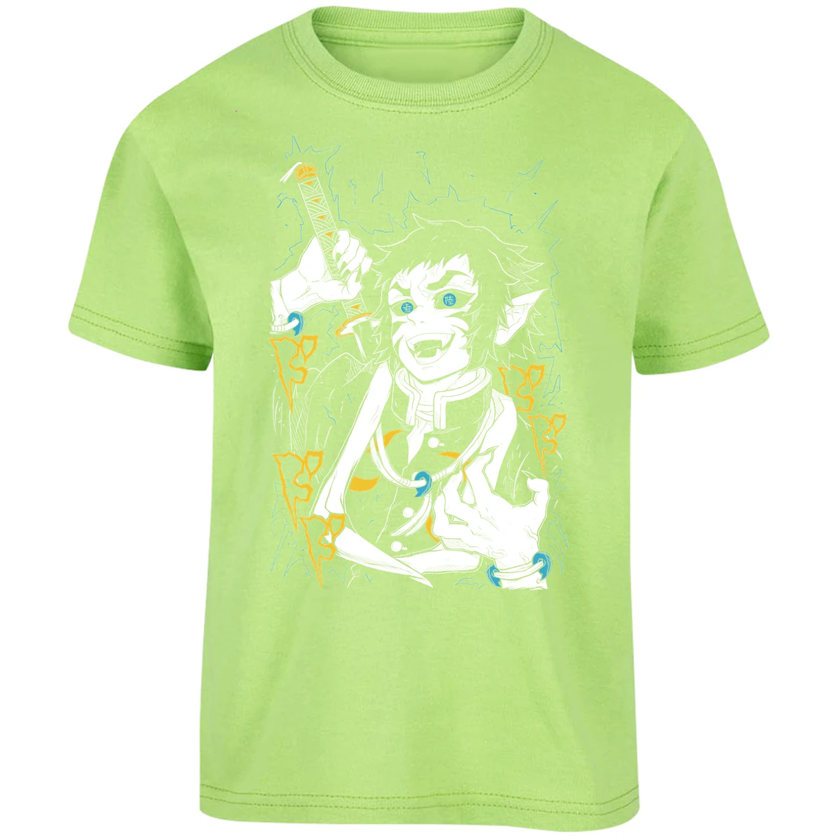 Playera Demon Slayer Kaigaku para Niño 14