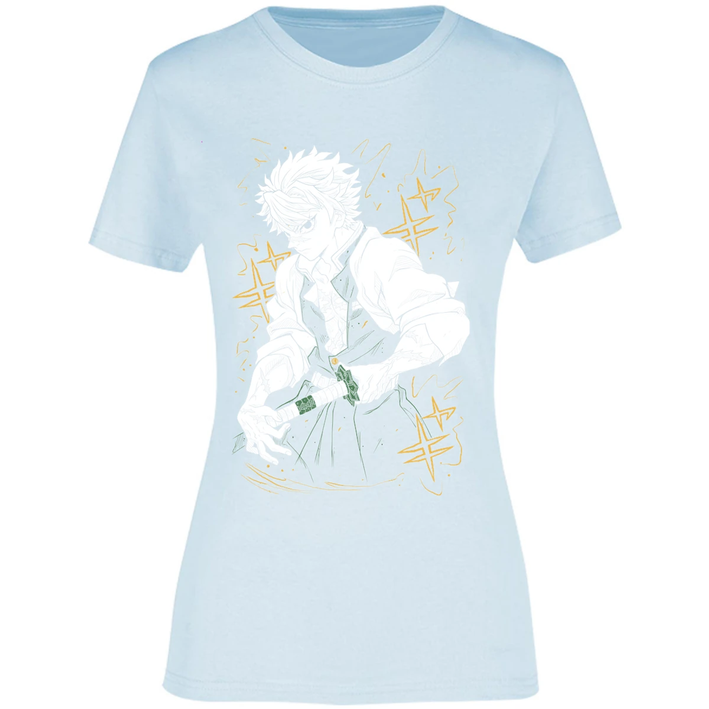 Blusa Demon Slayer Sanemi Kny Blusa para Mujer 11