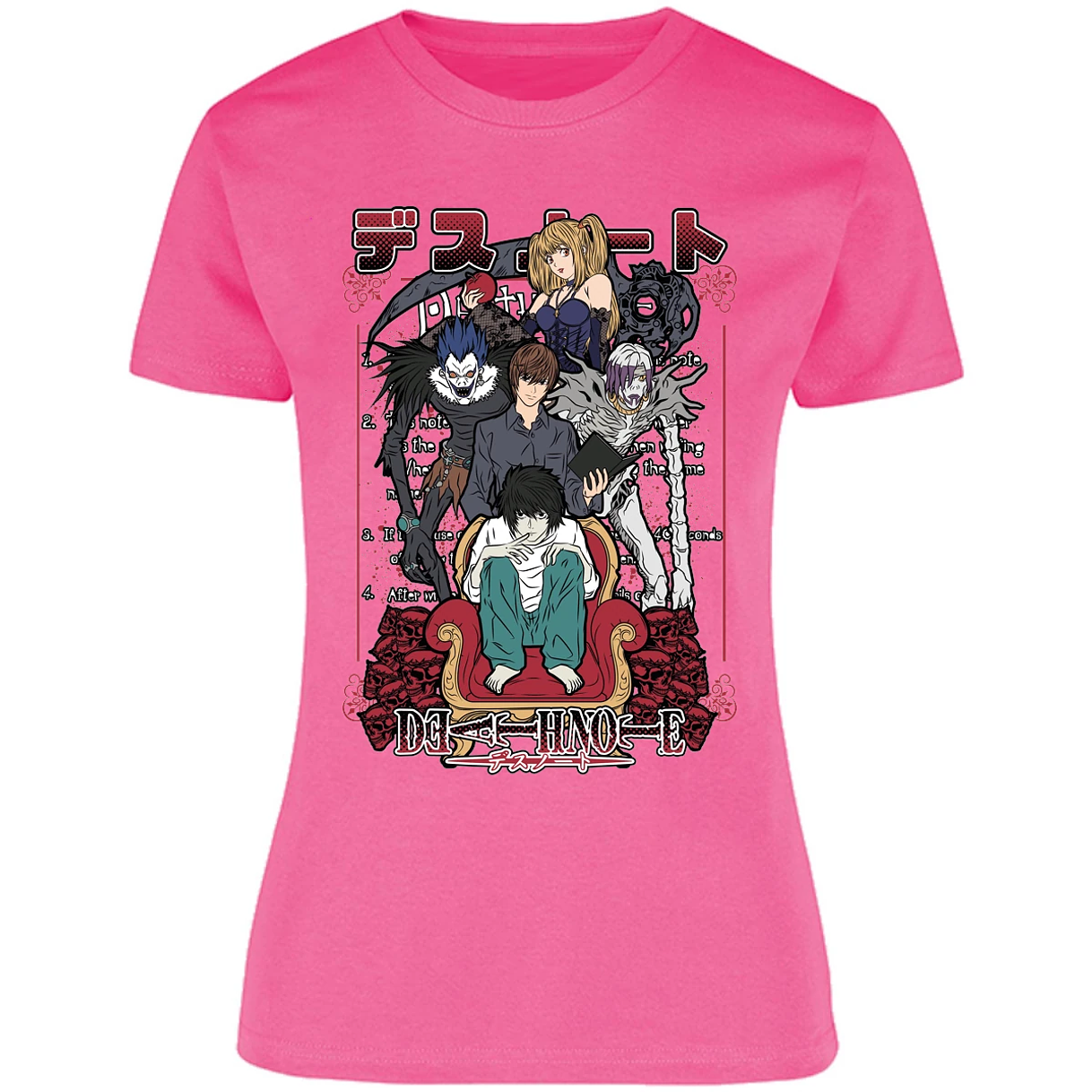 Blusa Dragon Ball Death Note Anime Blusa para Mujer 7