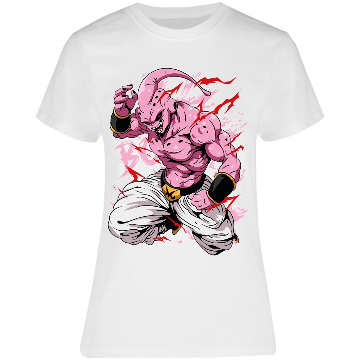 Blusa Dragon Ball Diseo Majin Boo Blusa para Mujer 10