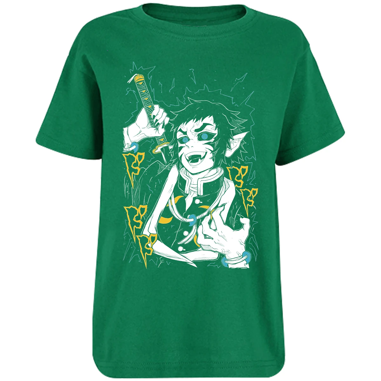 Playera Demon Slayer Kaigaku para Niño 7