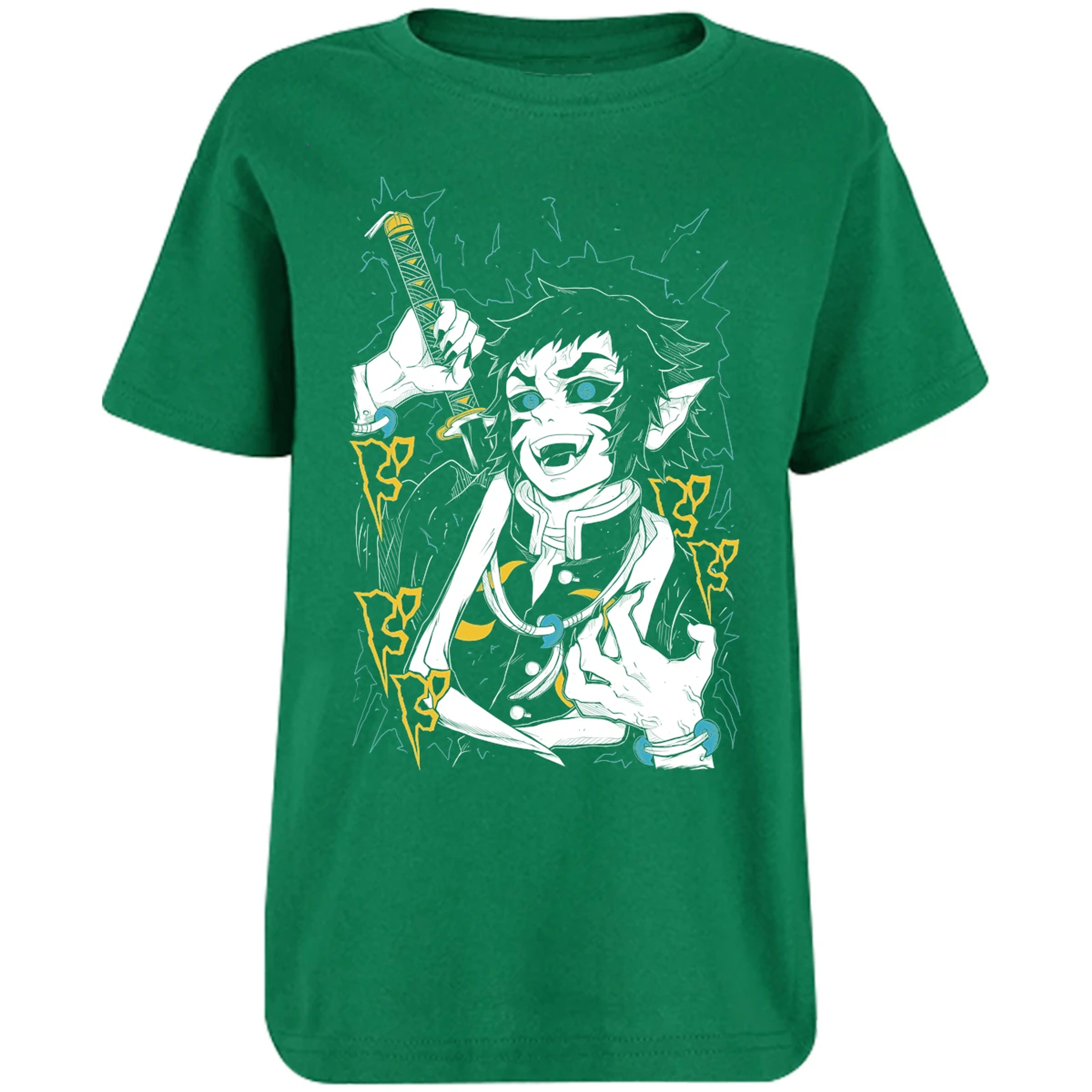 Playera Demon Slayer Kaigaku para Niño 7