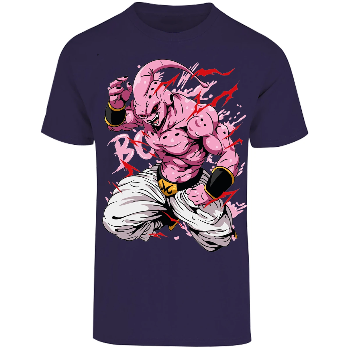 Playera Dragon Ball Diseo Majin Boo para Adulto 16