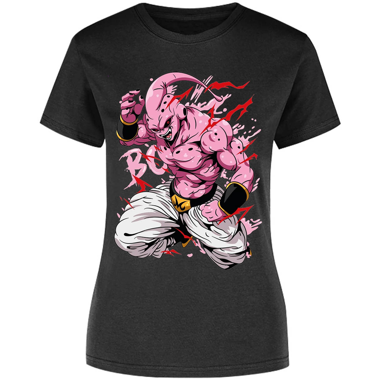 Blusa Dragon Ball Diseo Majin Boo Blusa para Mujer 15