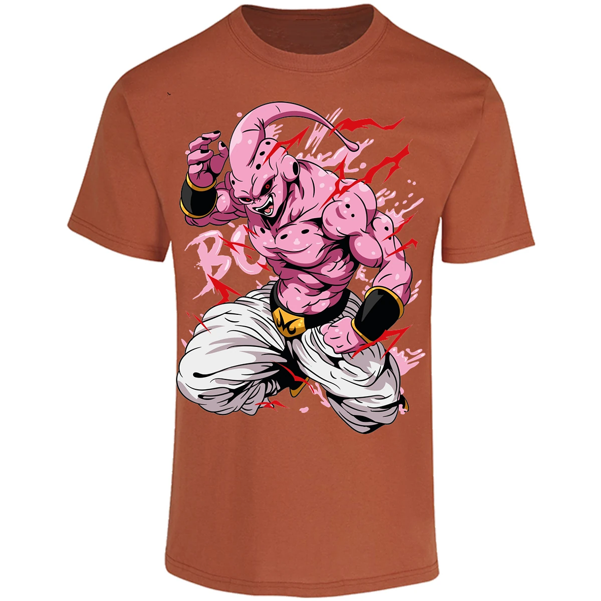 Playera Dragon Ball Diseo Majin Boo para Adulto 18