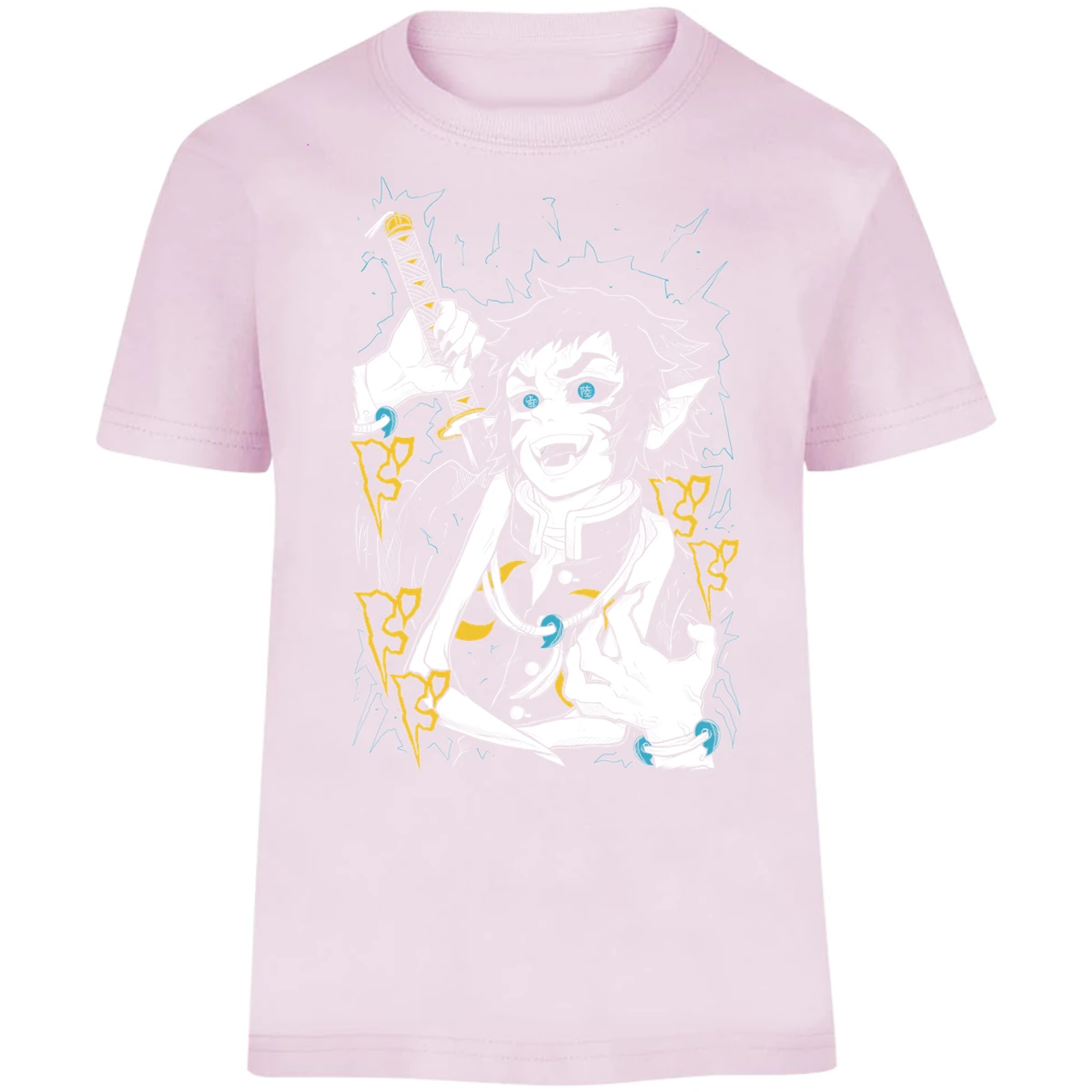 Playera Demon Slayer Kaigaku para Niño 10