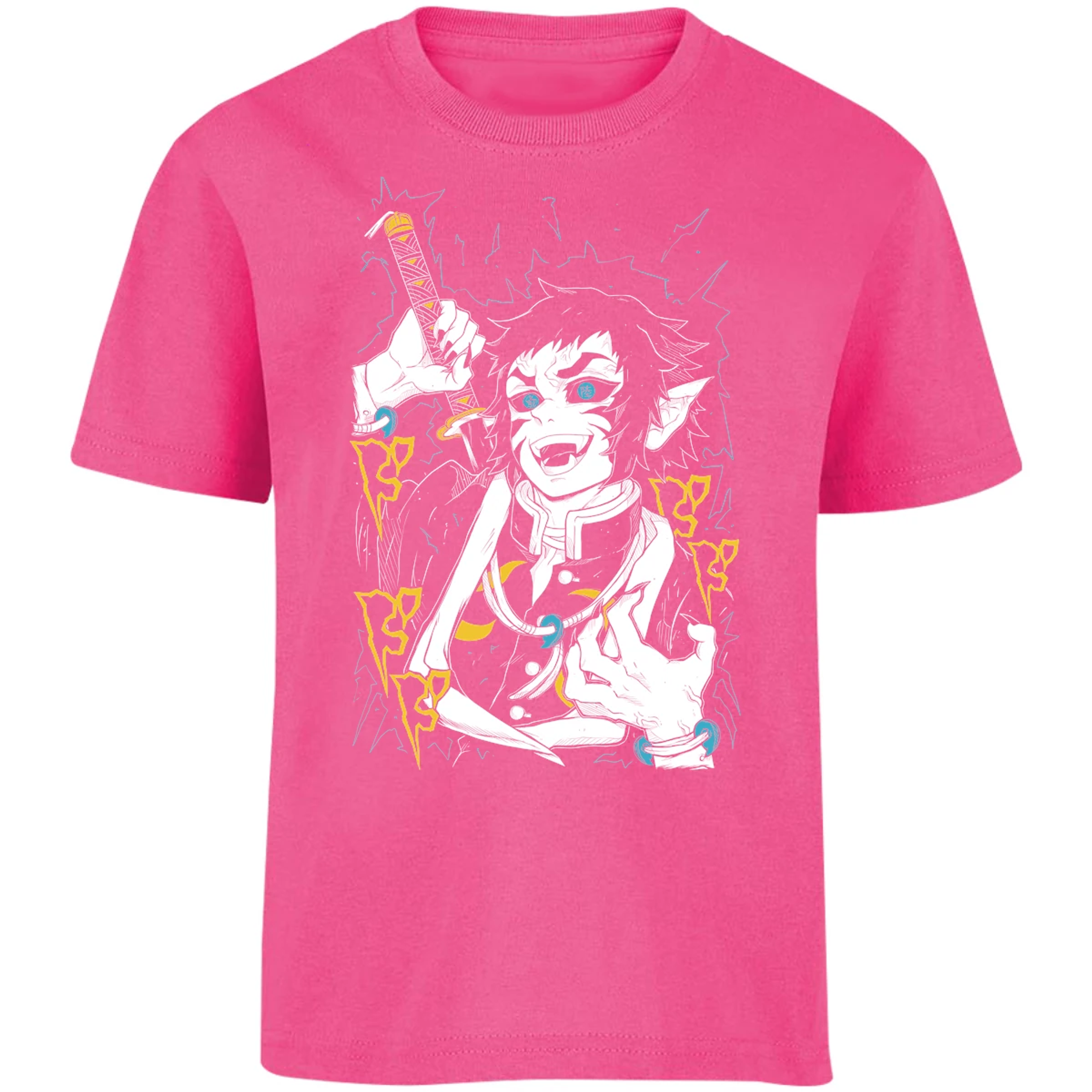 Playera Demon Slayer Kaigaku para Niño 17