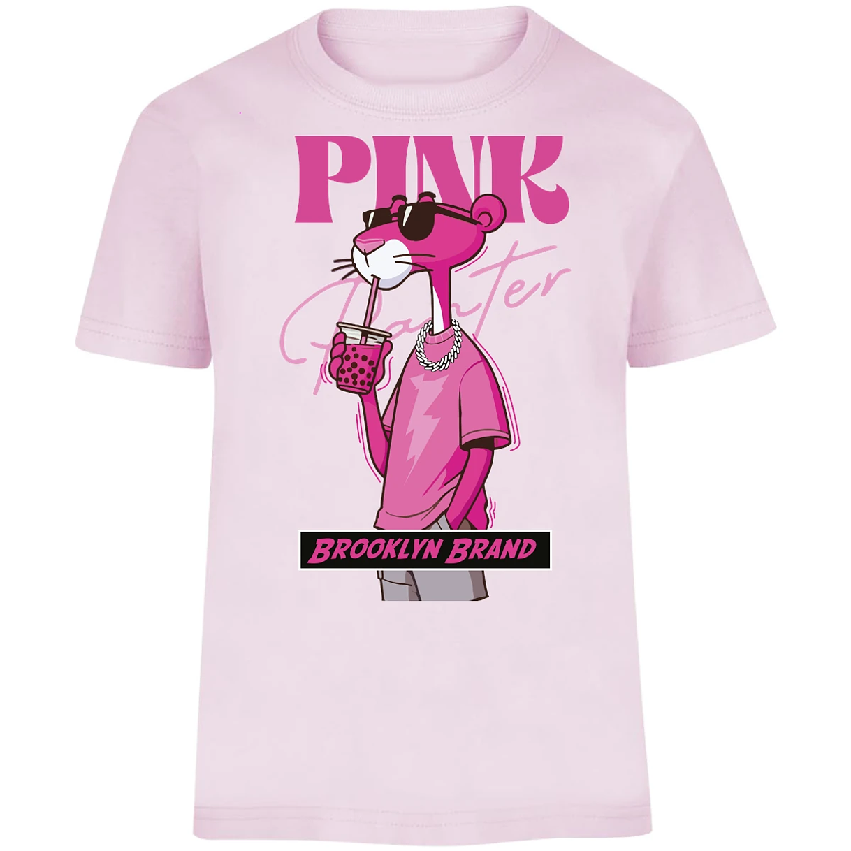 Playera Es De Series Y Peliculas Pink Panther Brooklyn para Niño 5
