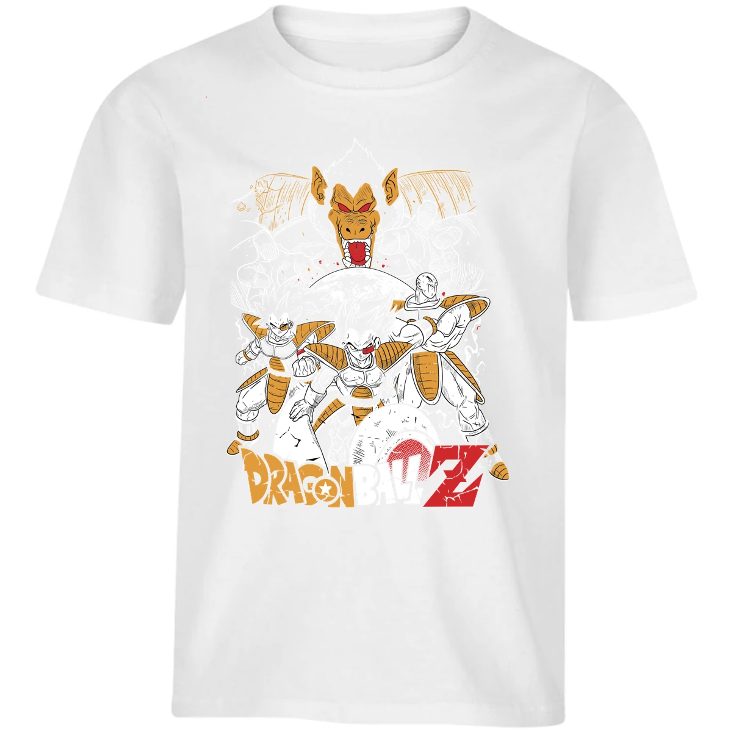 Playera Dragon Ball Vegeta Nappa para Niño 3