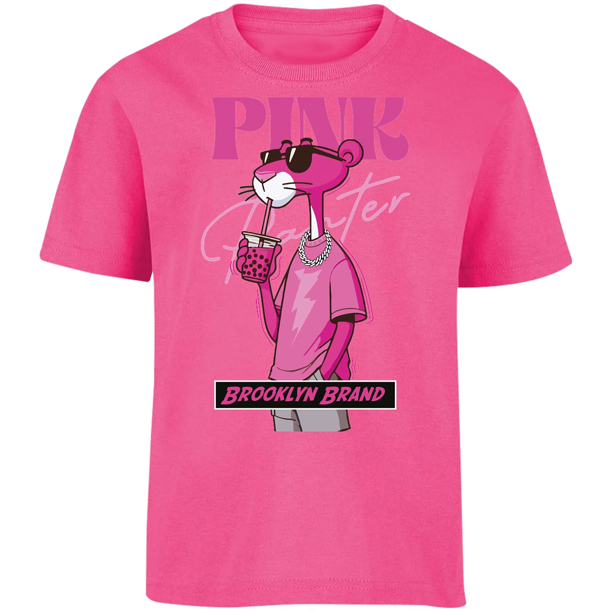 Playera Es De Series Y Peliculas Pink Panther Brooklyn para Niño 13
