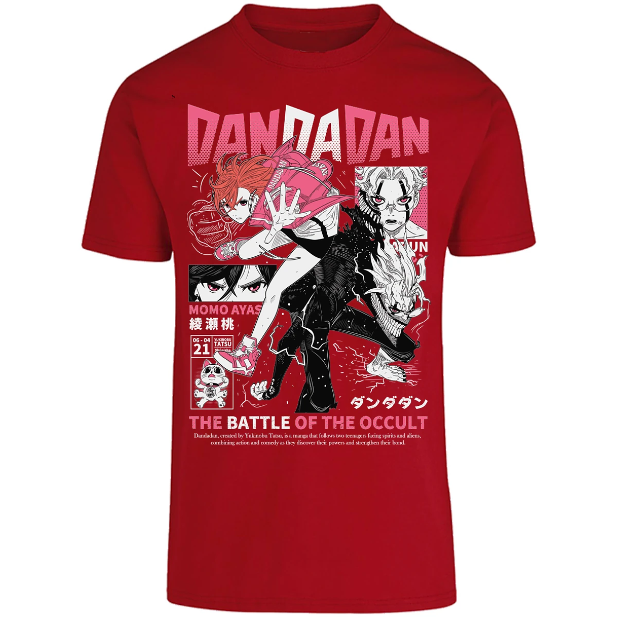 Playera Dandadan Dandadan Momo para Adulto 14