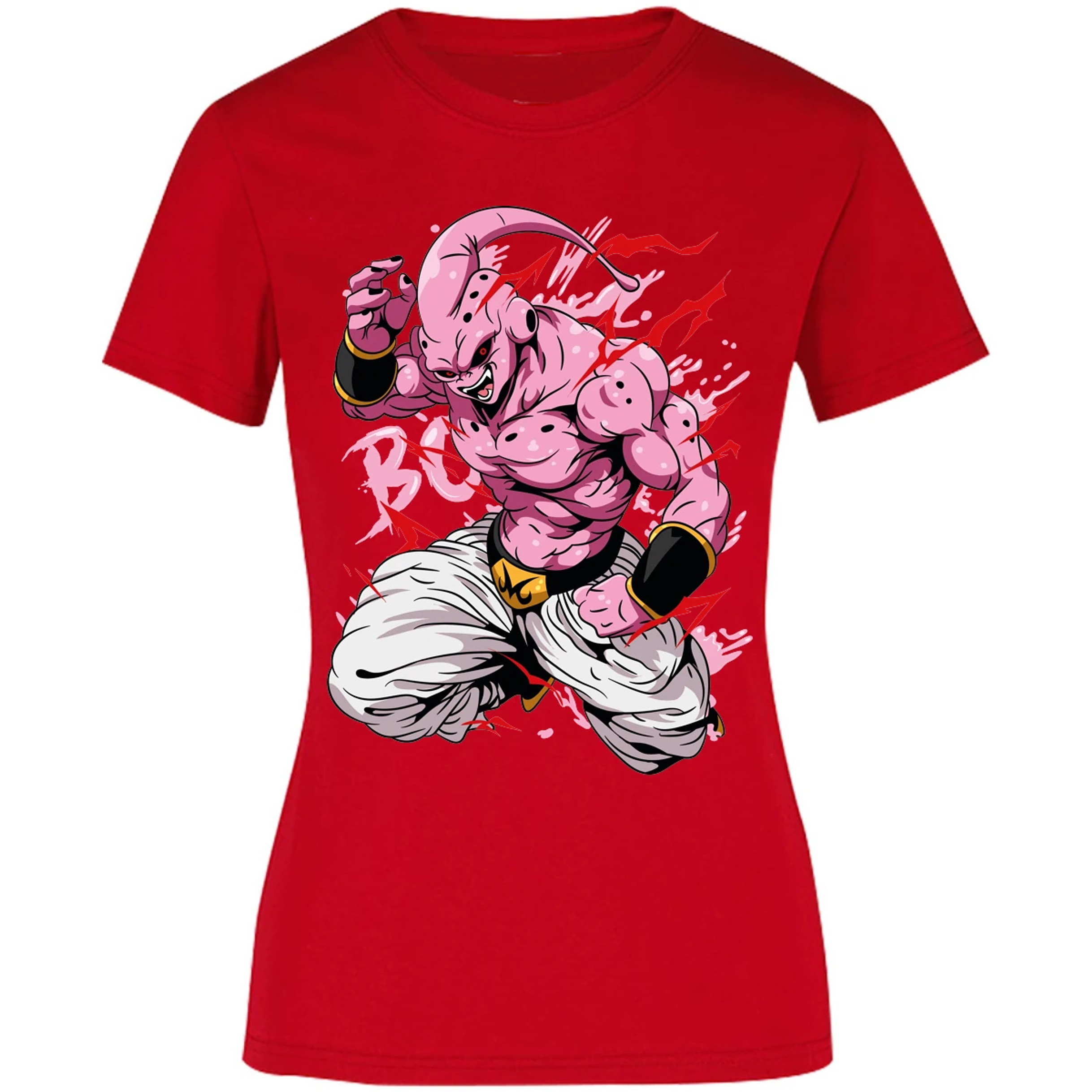 Blusa Dragon Ball Diseo Majin Boo Blusa para Mujer 6