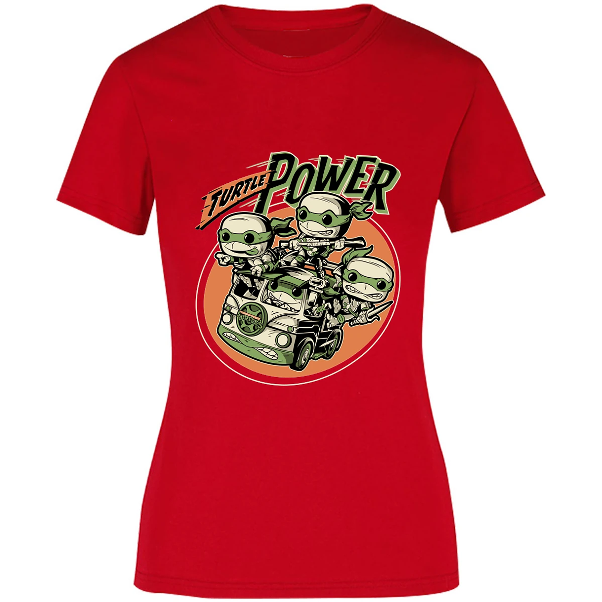Blusa Es De Series Y Peliculas Diseo Funko Tortugas Ninja Blusa para Mujer 15