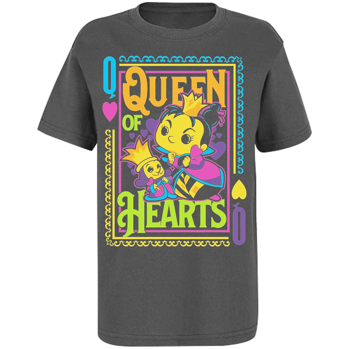 Playera Es De Series Y Peliculas Queen Hearts Funko para Niño 9