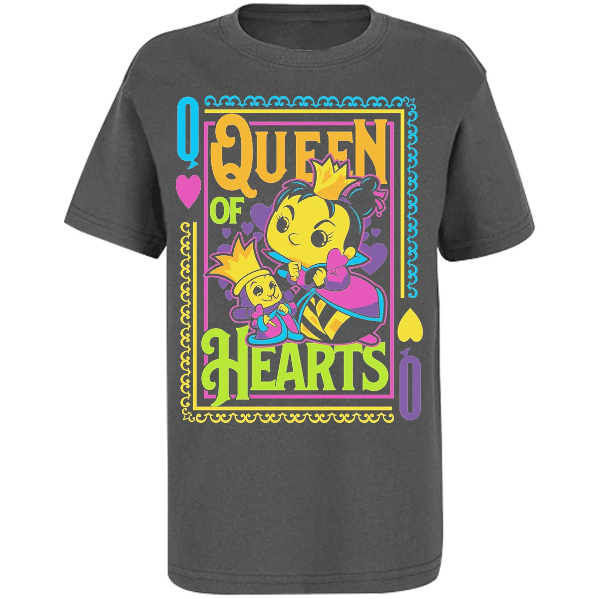Playera Es De Series Y Peliculas Queen Hearts Funko para Niño 9