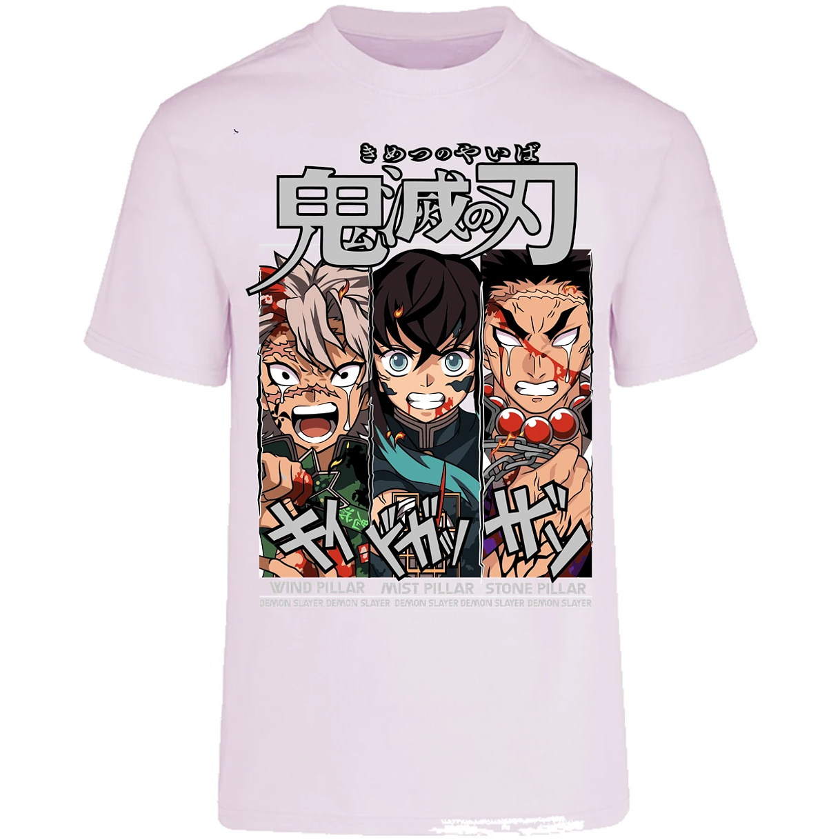Playera Demon Slayer Sanemi Tokito Gyomei para Adulto 27