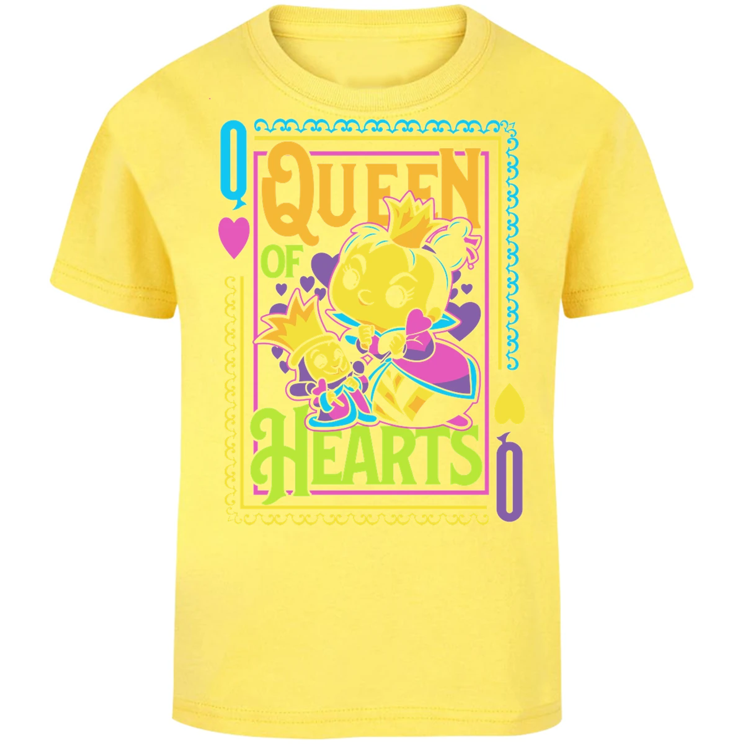 Playera Es De Series Y Peliculas Queen Hearts Funko para Niño 12