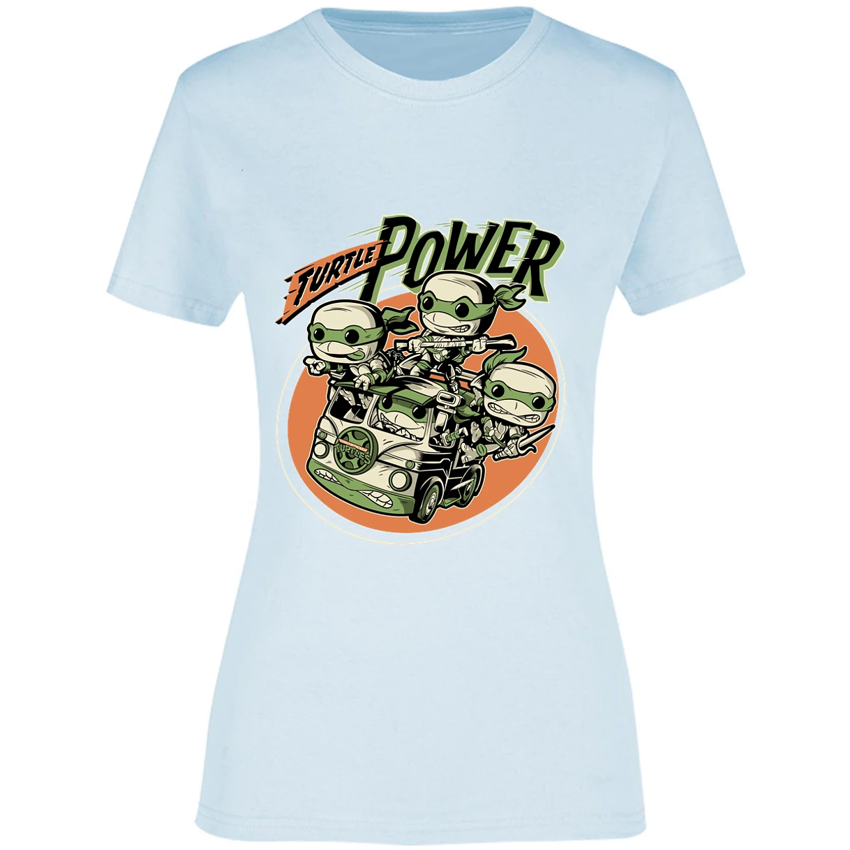 Blusa Es De Series Y Peliculas Diseo Funko Tortugas Ninja Blusa para Mujer 13