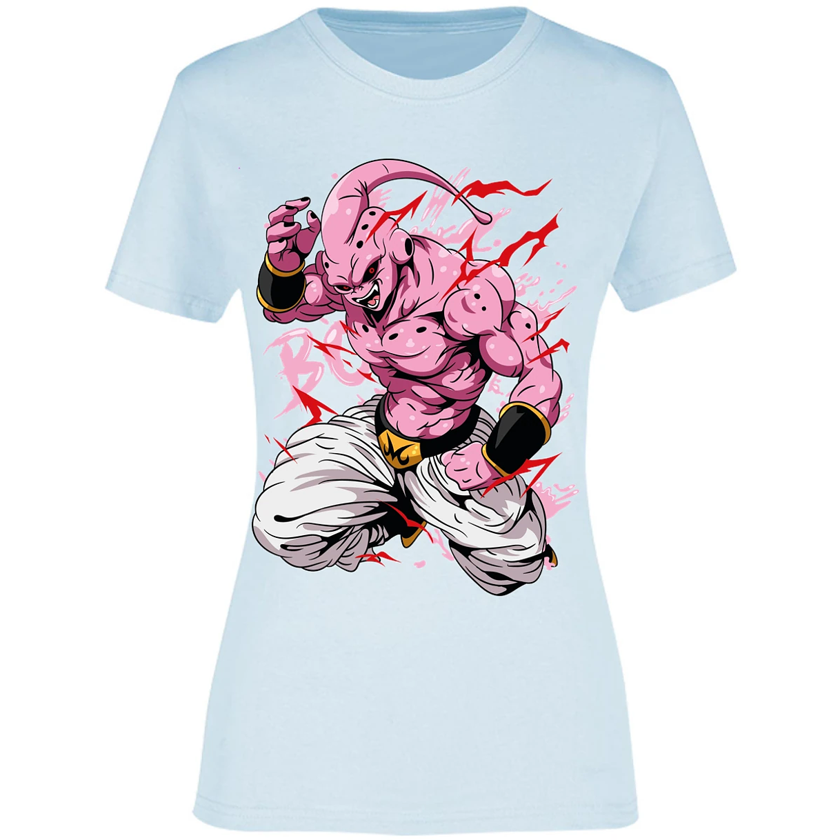 Blusa Dragon Ball Diseo Majin Boo Blusa para Mujer 18